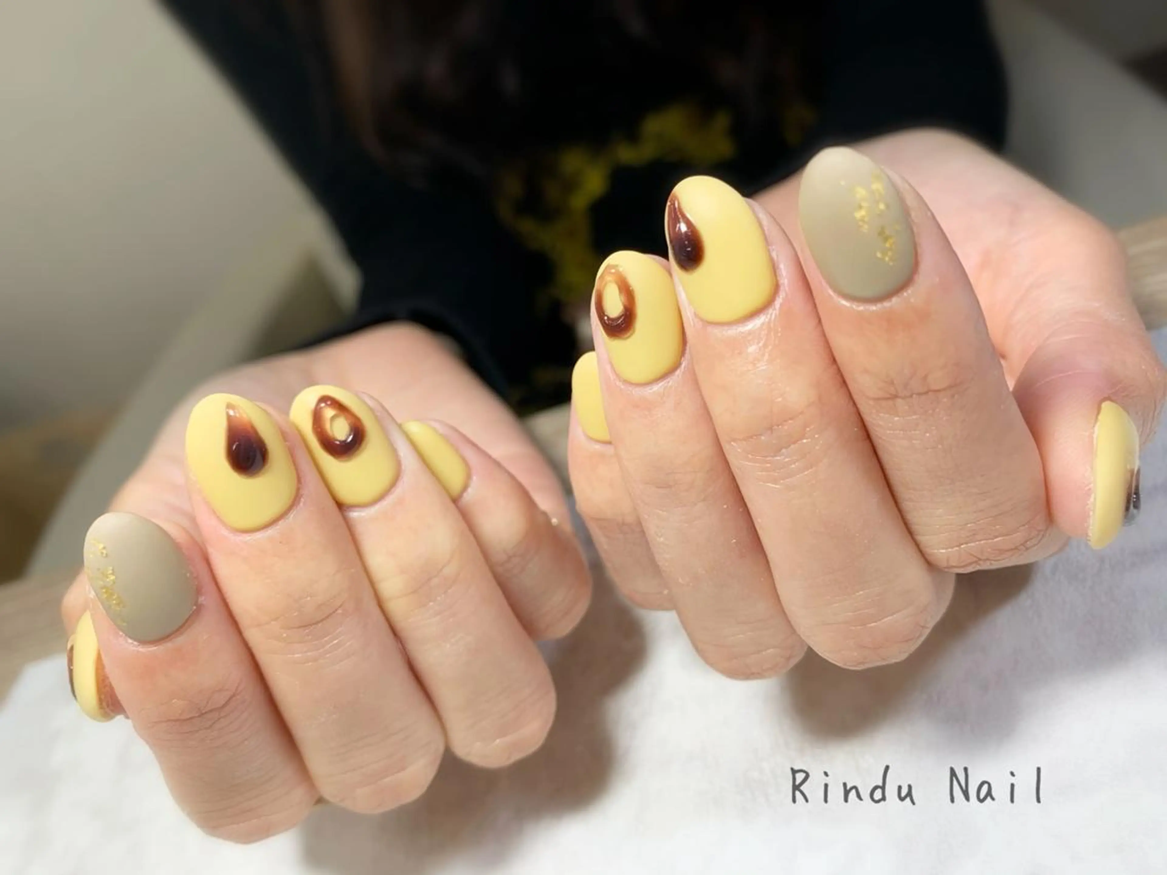 ネイル ニュアンスネイル Rindu Nail 名駅miniのネイルデザイン