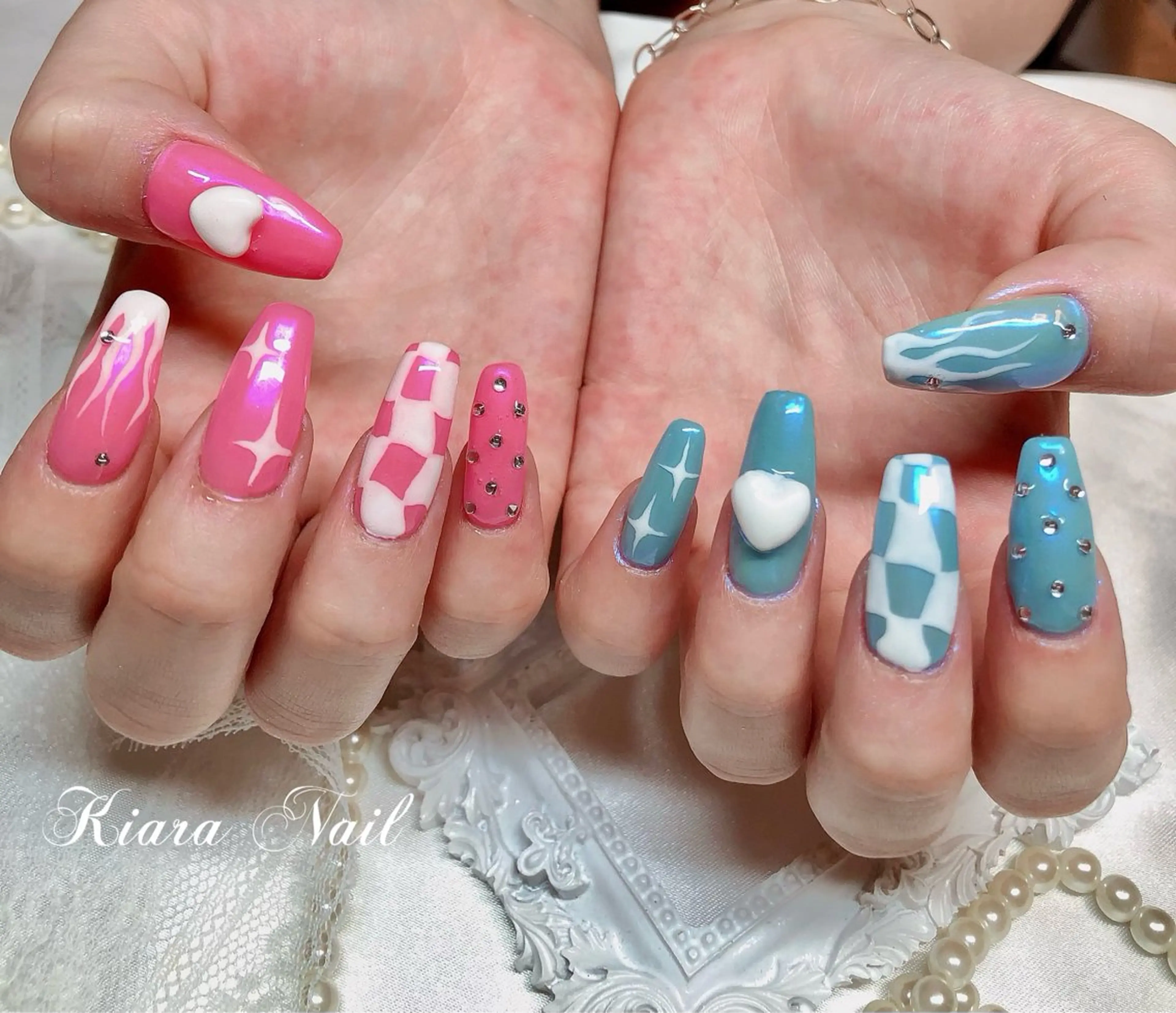 ネイル ハンドネイル 🍭Kiara Nail🍭のネイルデザイン