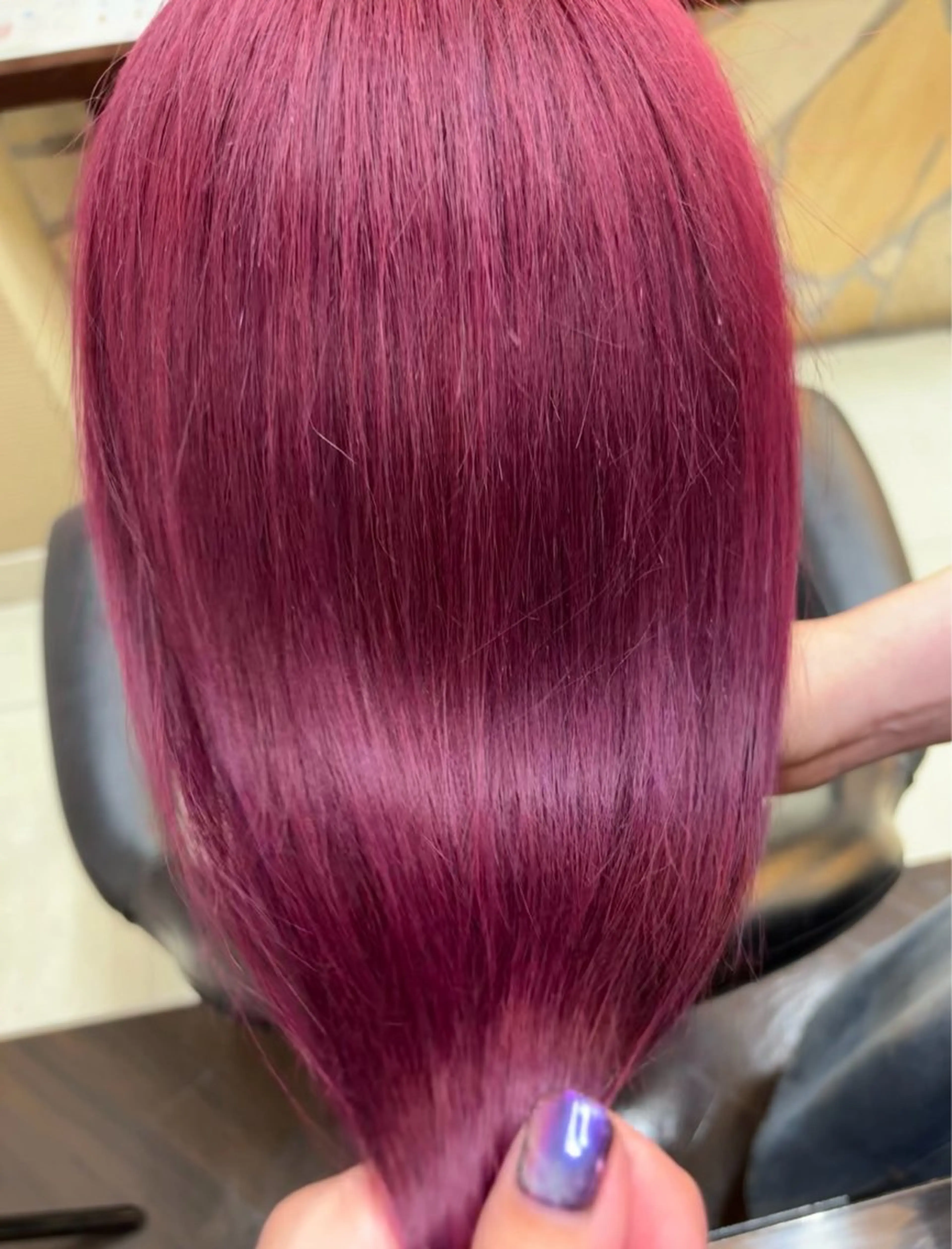 ロング カラー 上野 瑞貴のヘアスタイル