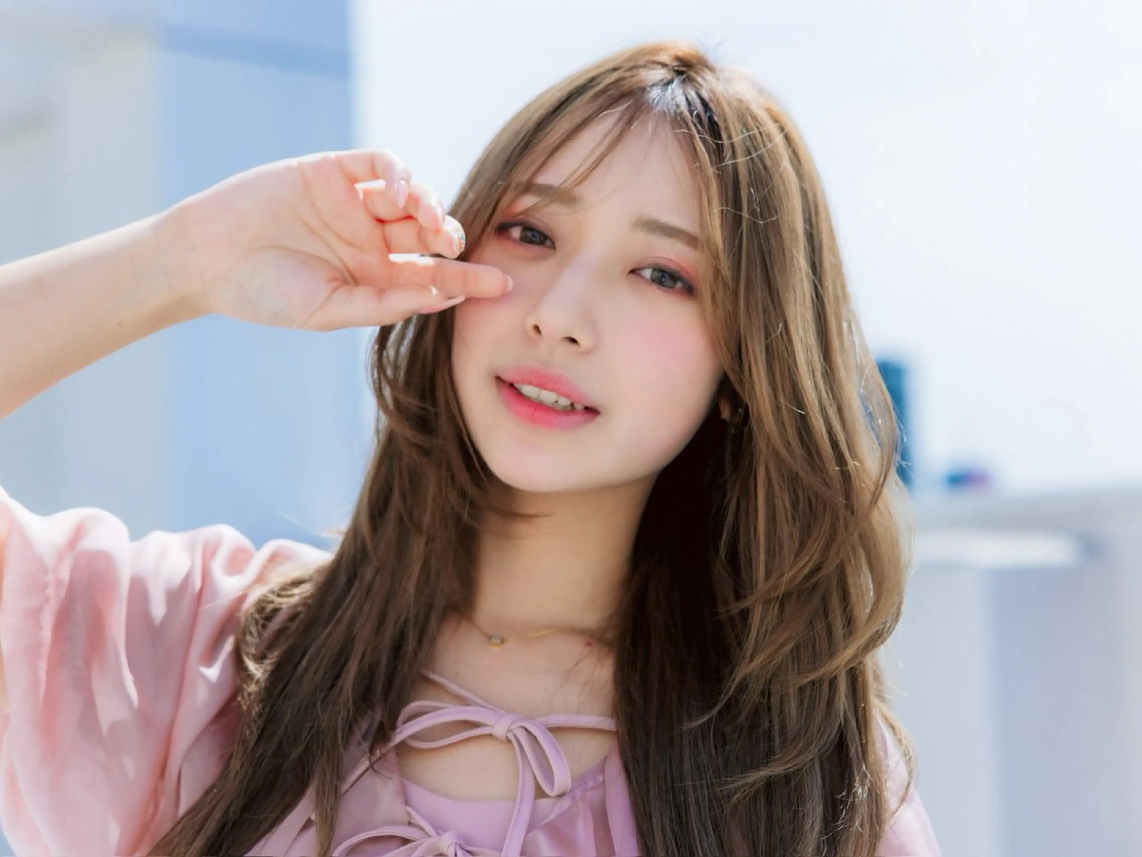 ロング エクステ 髪質改善 カット ヘアカラー トリートメント エクステ マテリアル 中央駅店のヘアスタイル