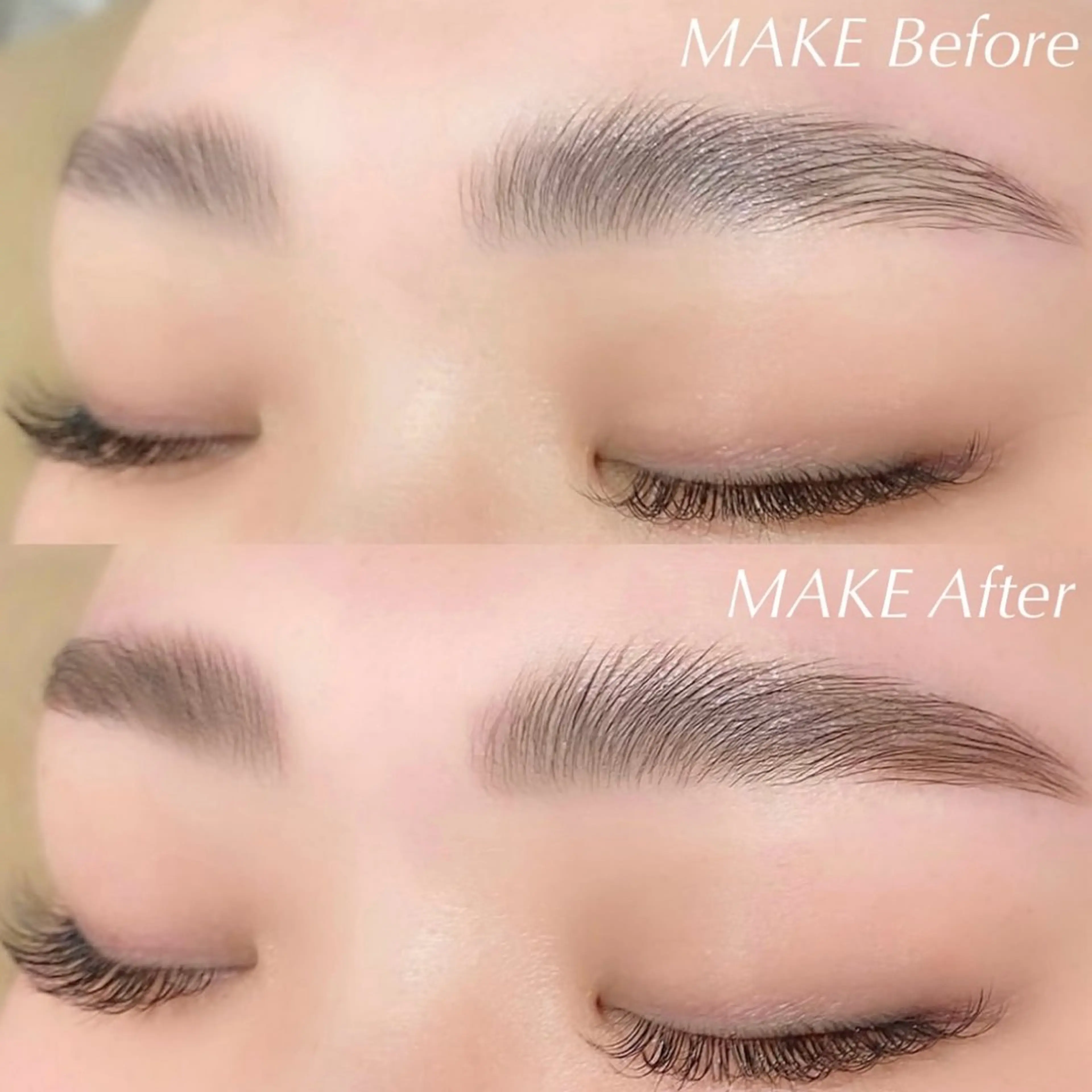 アイブロウ 京橋/束感まつ毛& LED🦋藤本加奈のマツエク・マツパデザイン