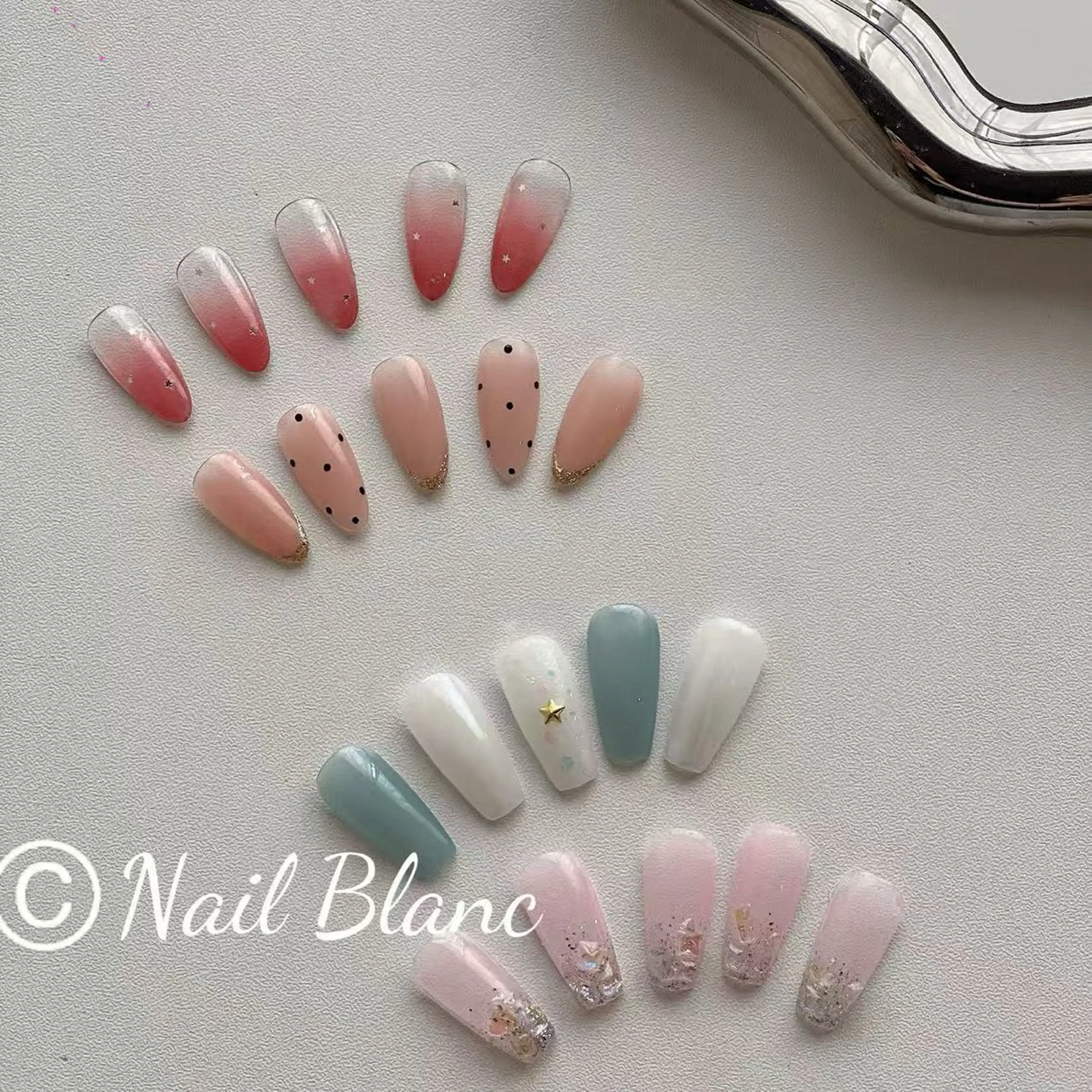 ネイル ハンドネイル NailBlanc みきのネイルデザイン