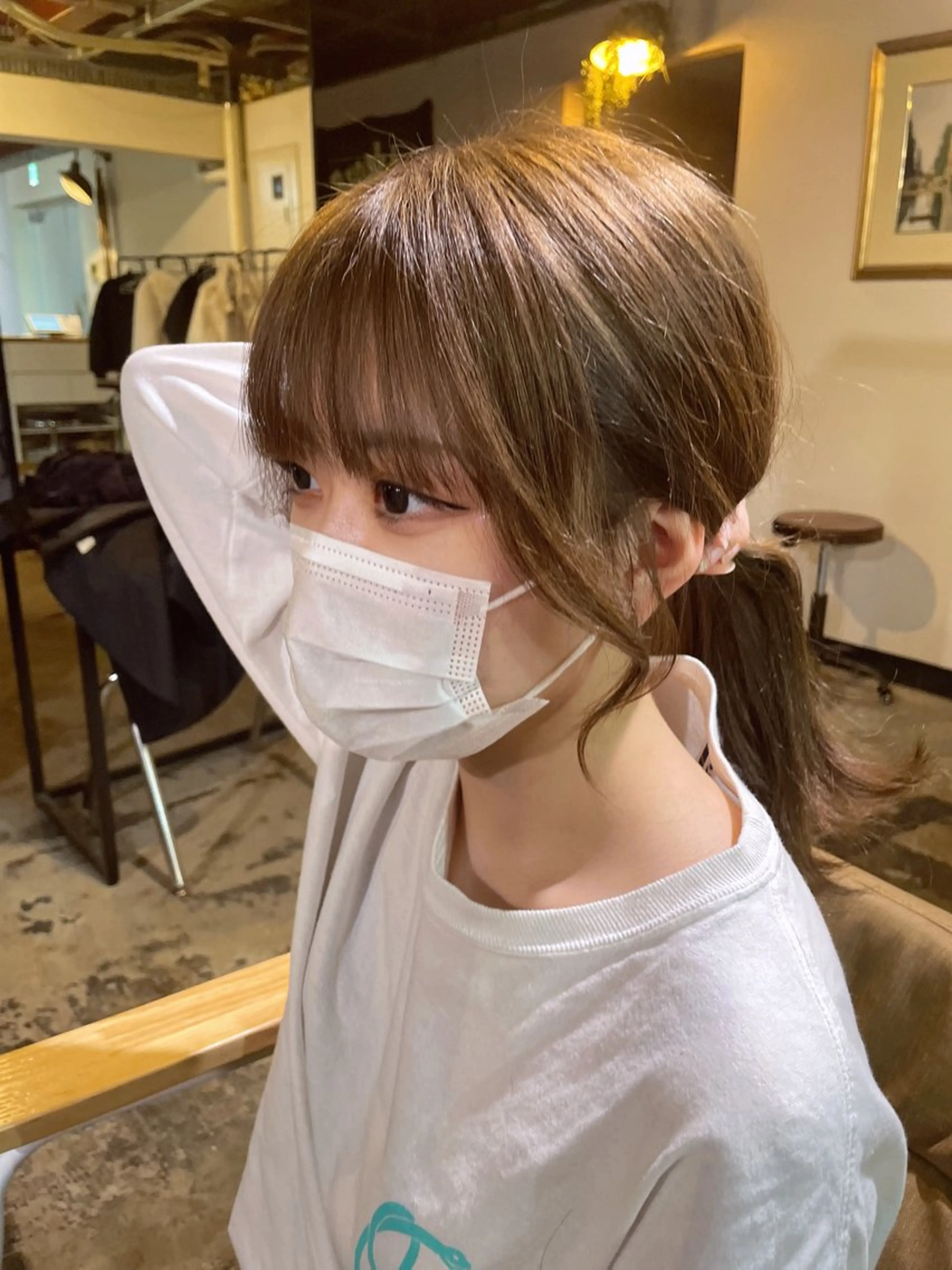 カラー La fith hair ray 札幌店所属・顔まわり/W カラー/リョウのヘアスタイル