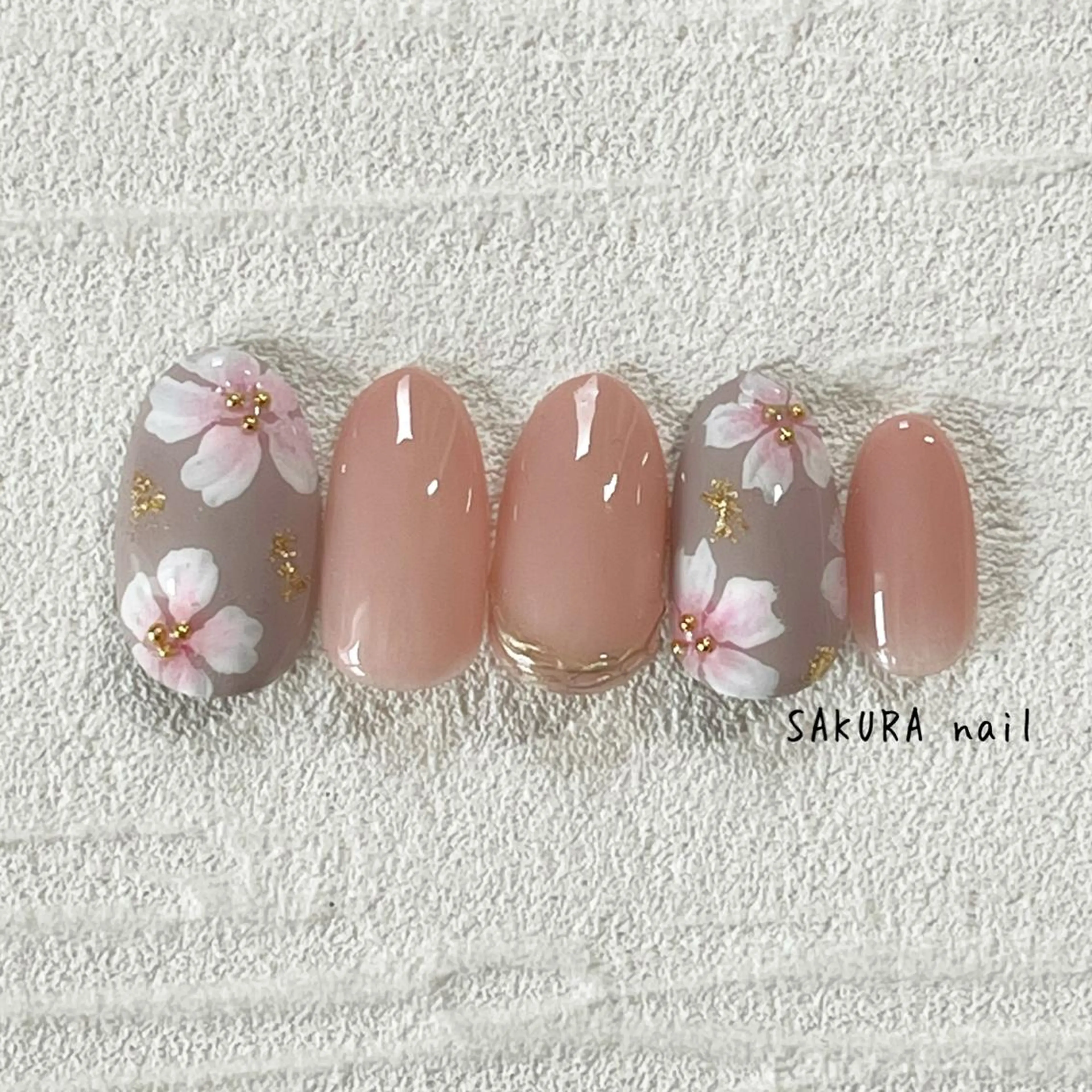 ネイル 桜ネイル ハンドネイル SAKURA nailのネイルデザイン
