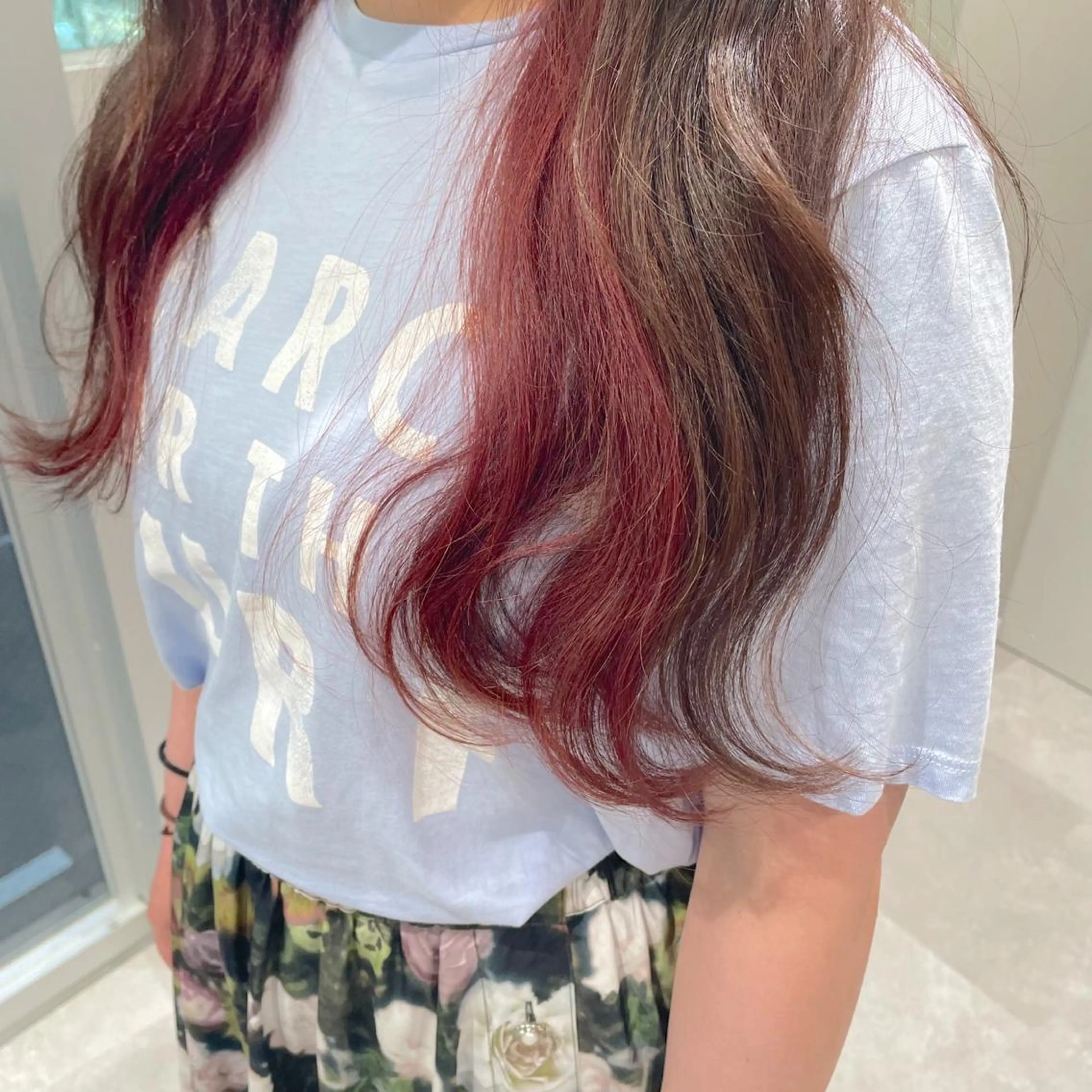 カラー インナーカラー Wカラー🎀/ 韓国風/TOMOMIのヘアスタイル