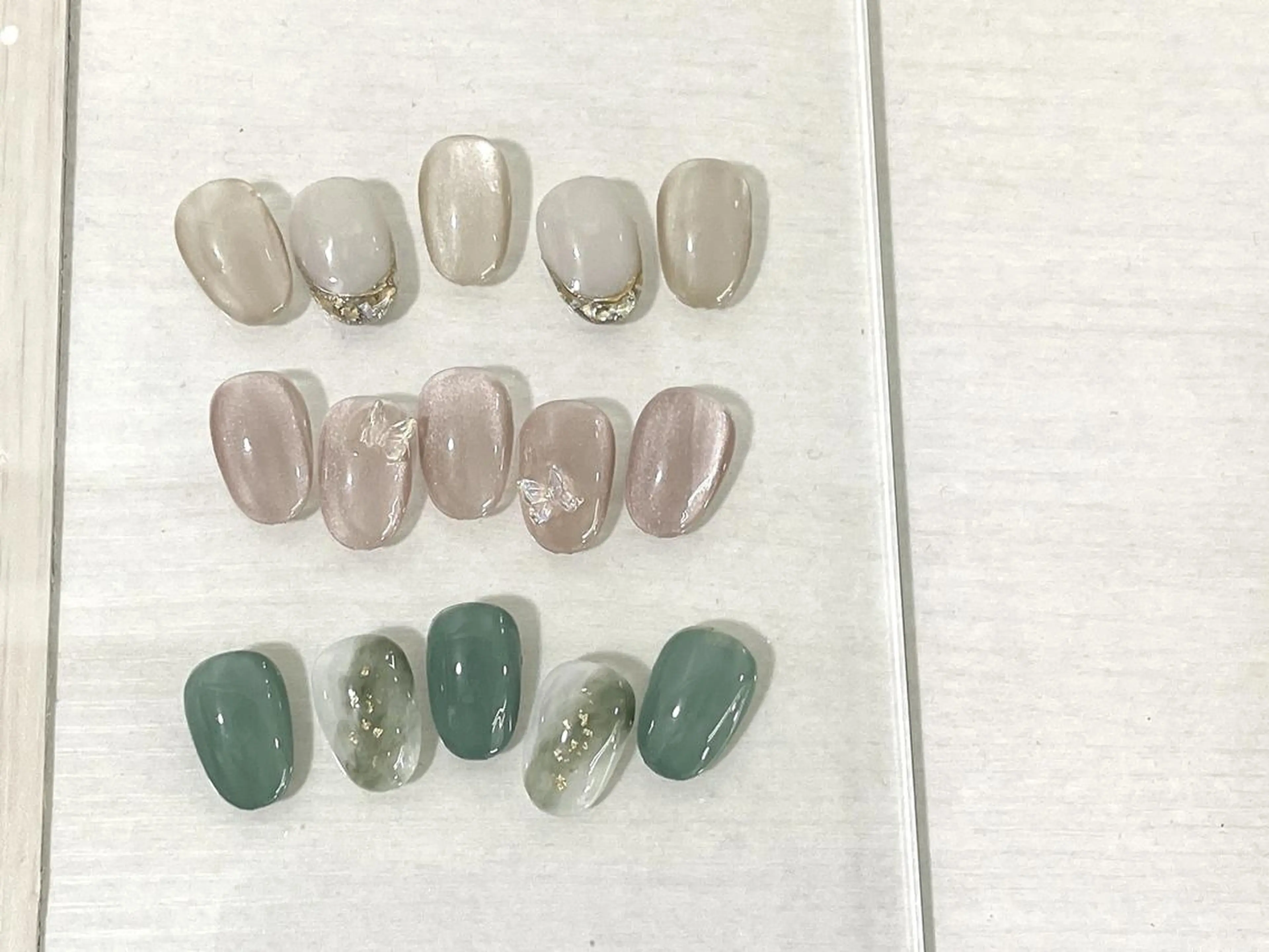 ネイル ハンドネイル 🦋y y Nail 🤍のネイルデザイン