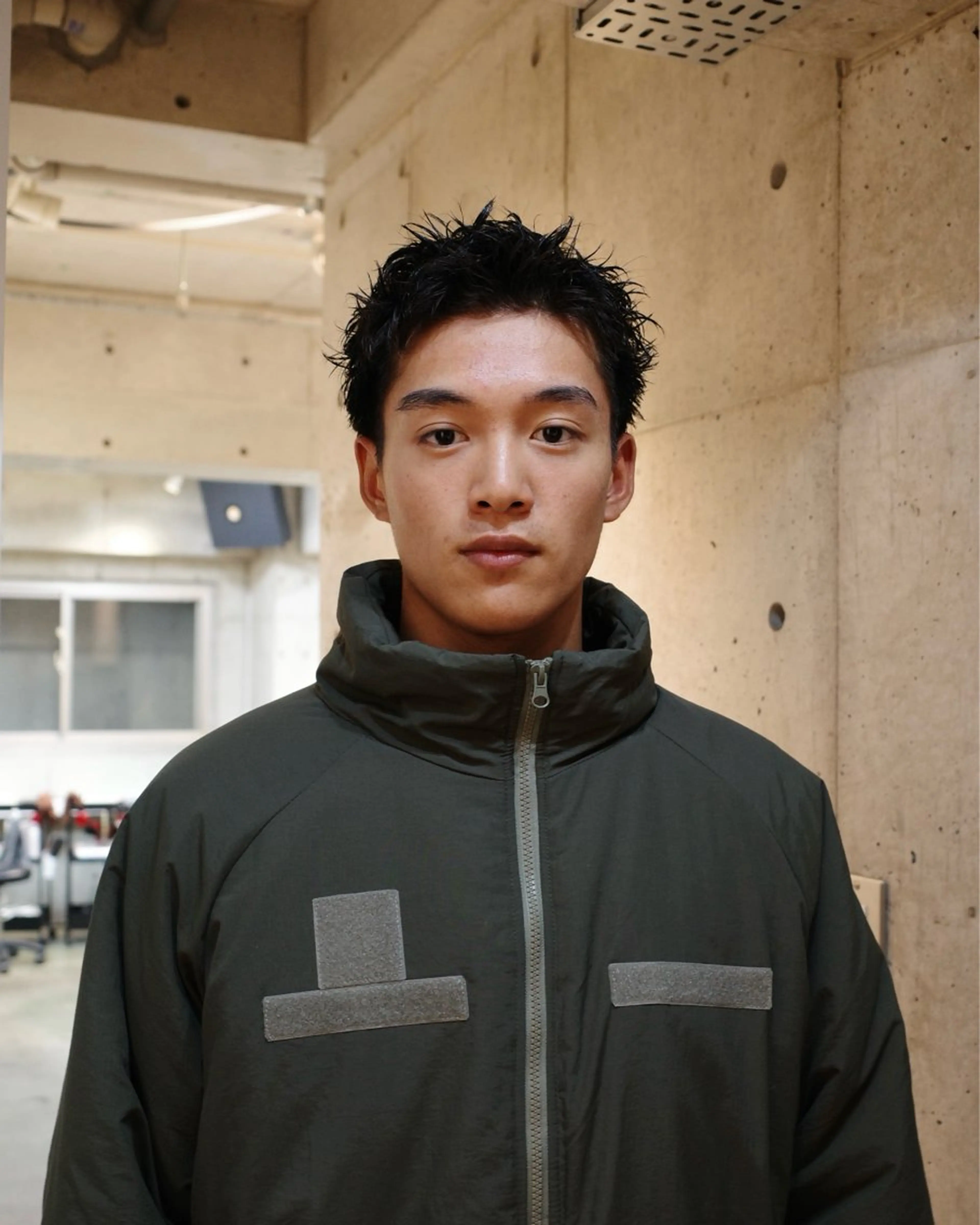 ショート パーマ 宮崎 恵多のヘアスタイル