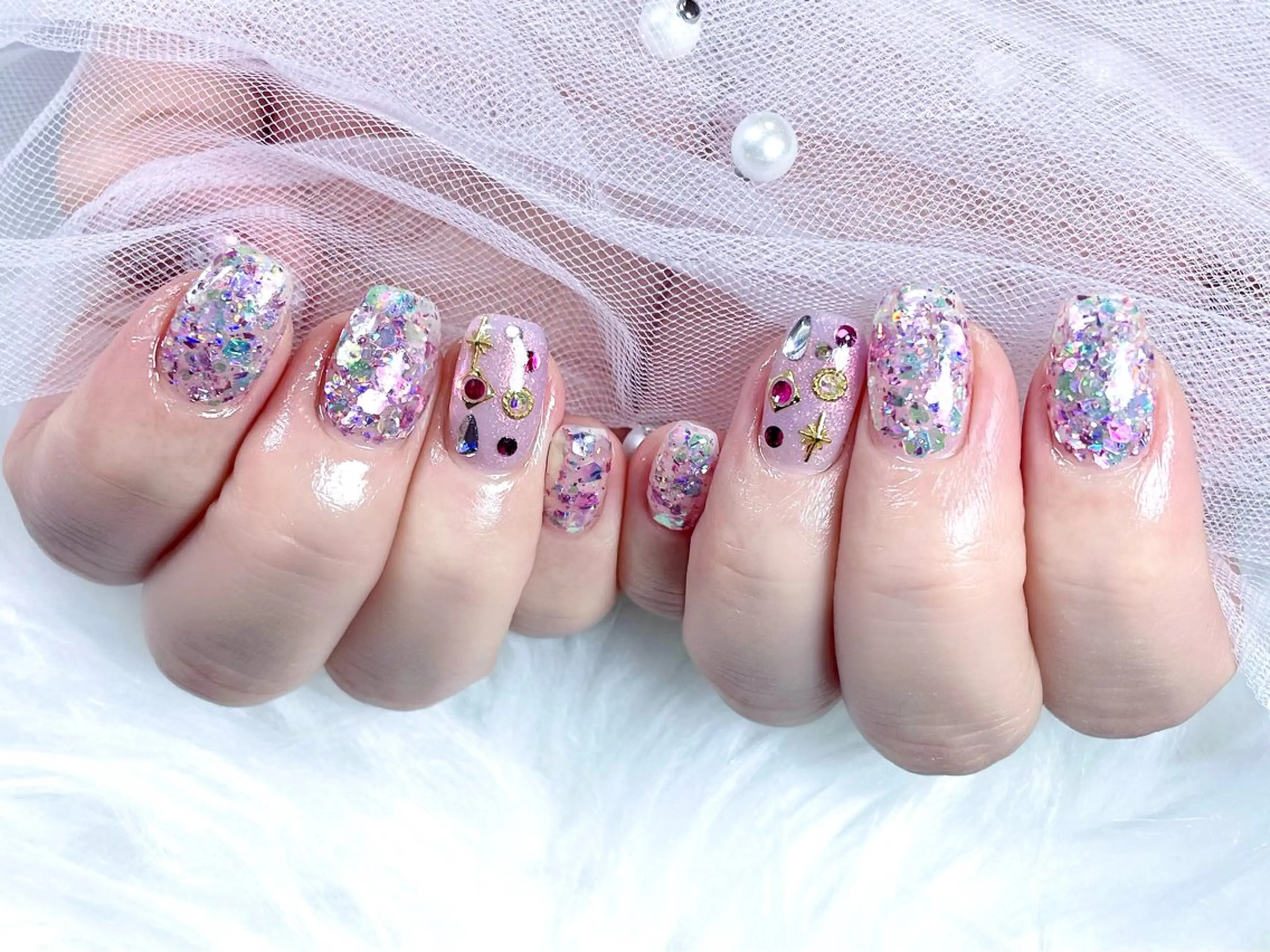 ネイル ハンドネイル ハンドケア SUN nail上本町のネイルデザイン