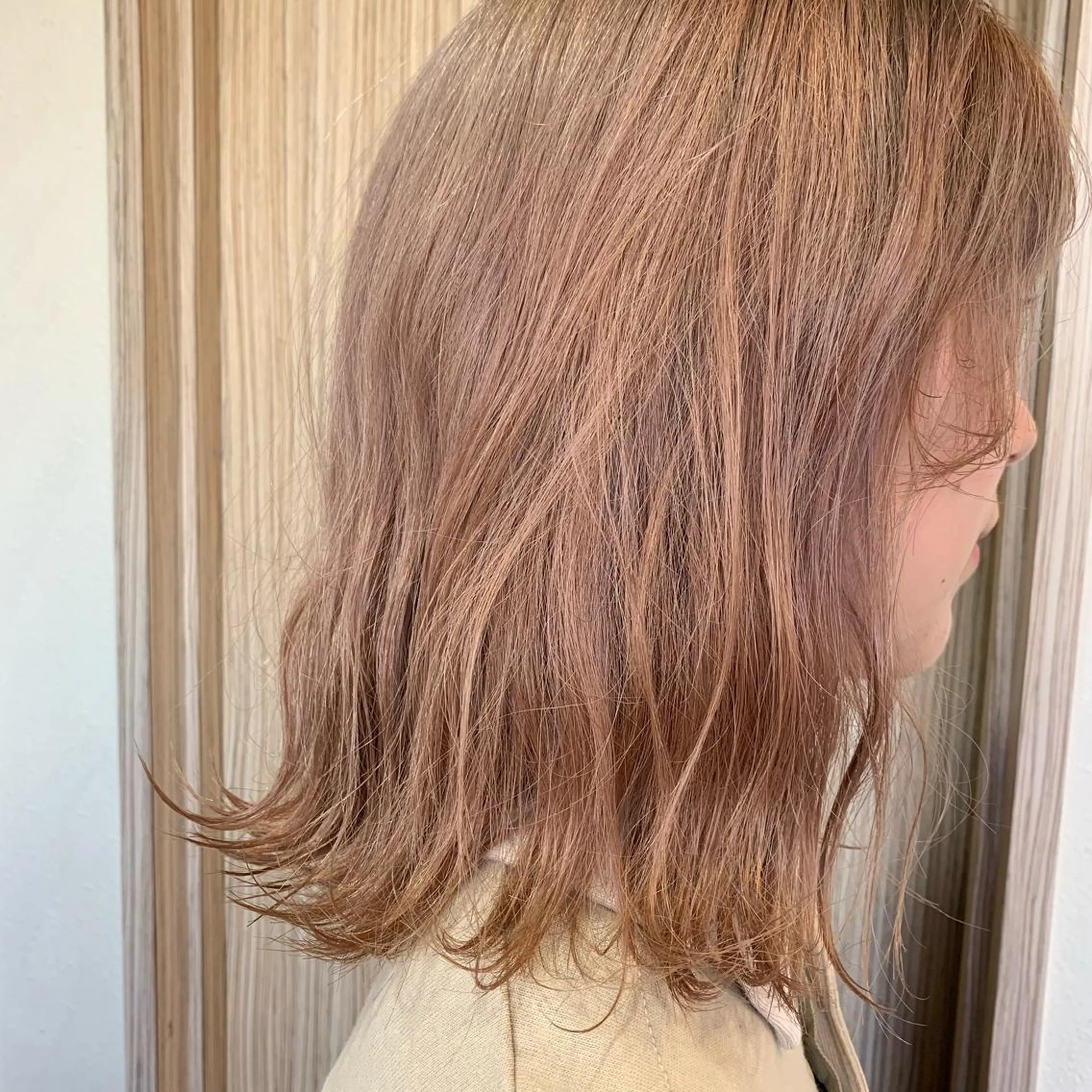 ミディアム カラー ヘアカラー トリートメント ヘアセット DiMPlE  ディンプル所属・🌸スタイリスト 山浦美恵のヘアスタイル