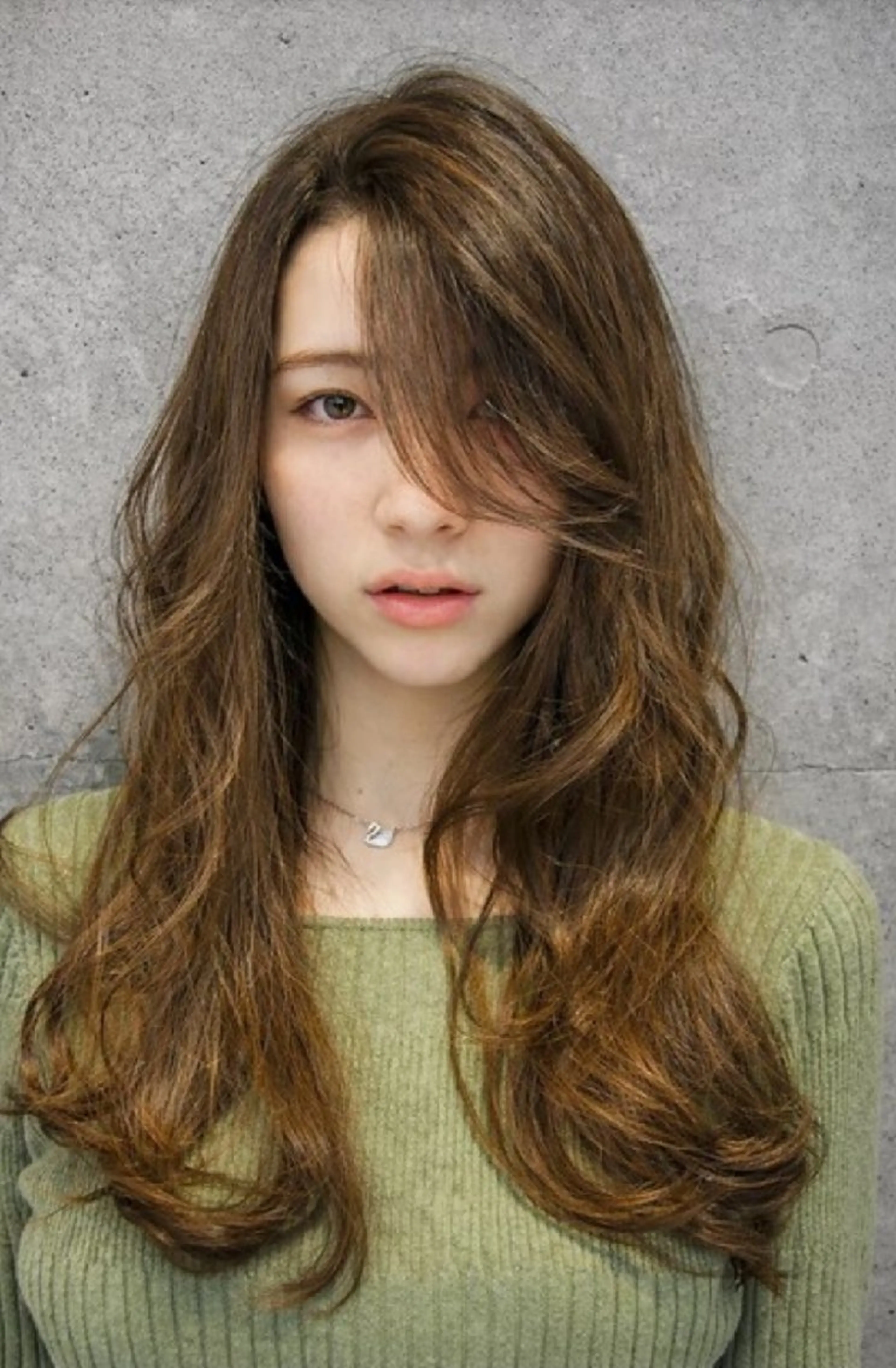 ロング カラー ベージュカラー ロング カット ヘアカラー トリートメント terra✂️川嶋 大輔のヘアスタイル