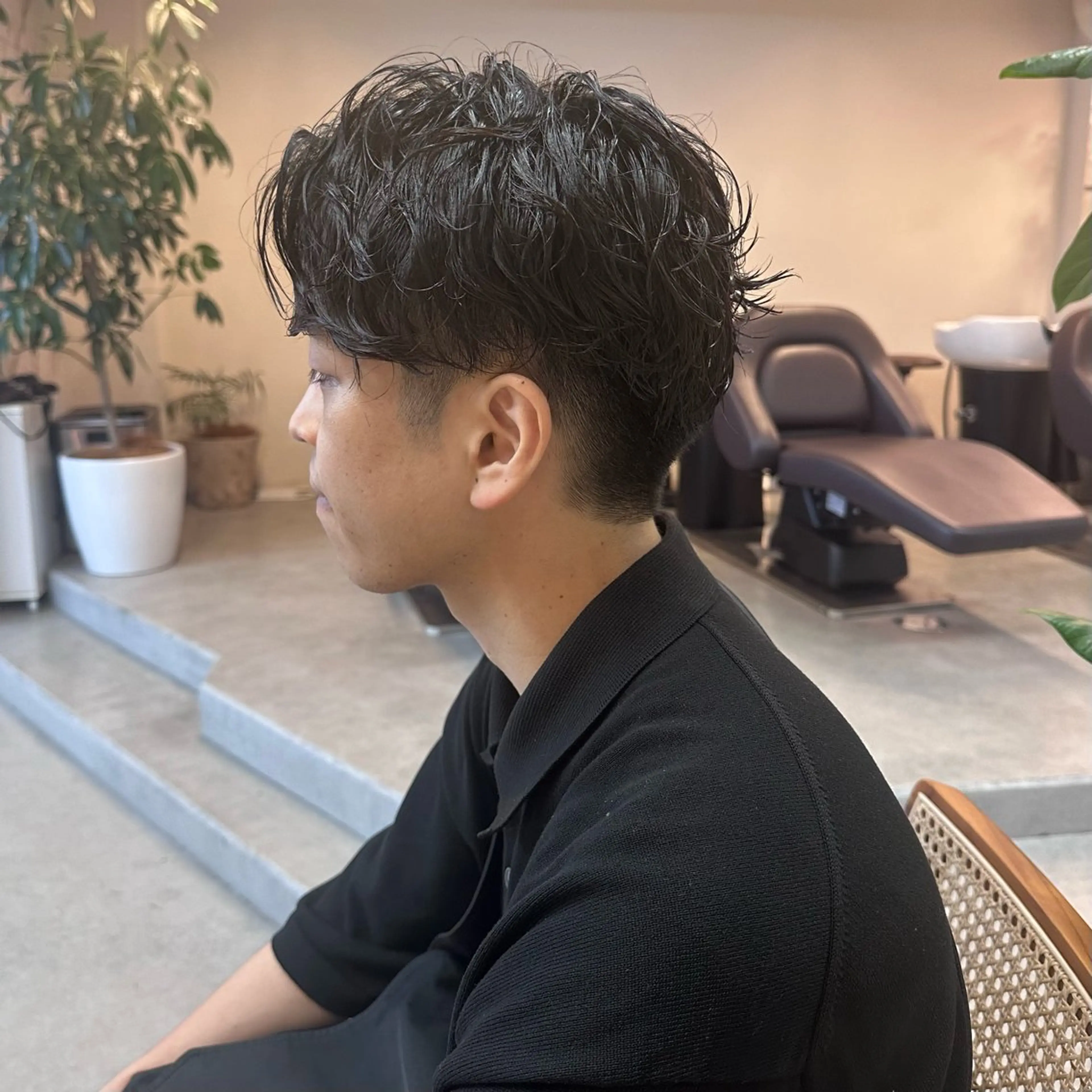 ショート カット パーマ フェザーショート パーマ/RYOTAのヘアスタイル