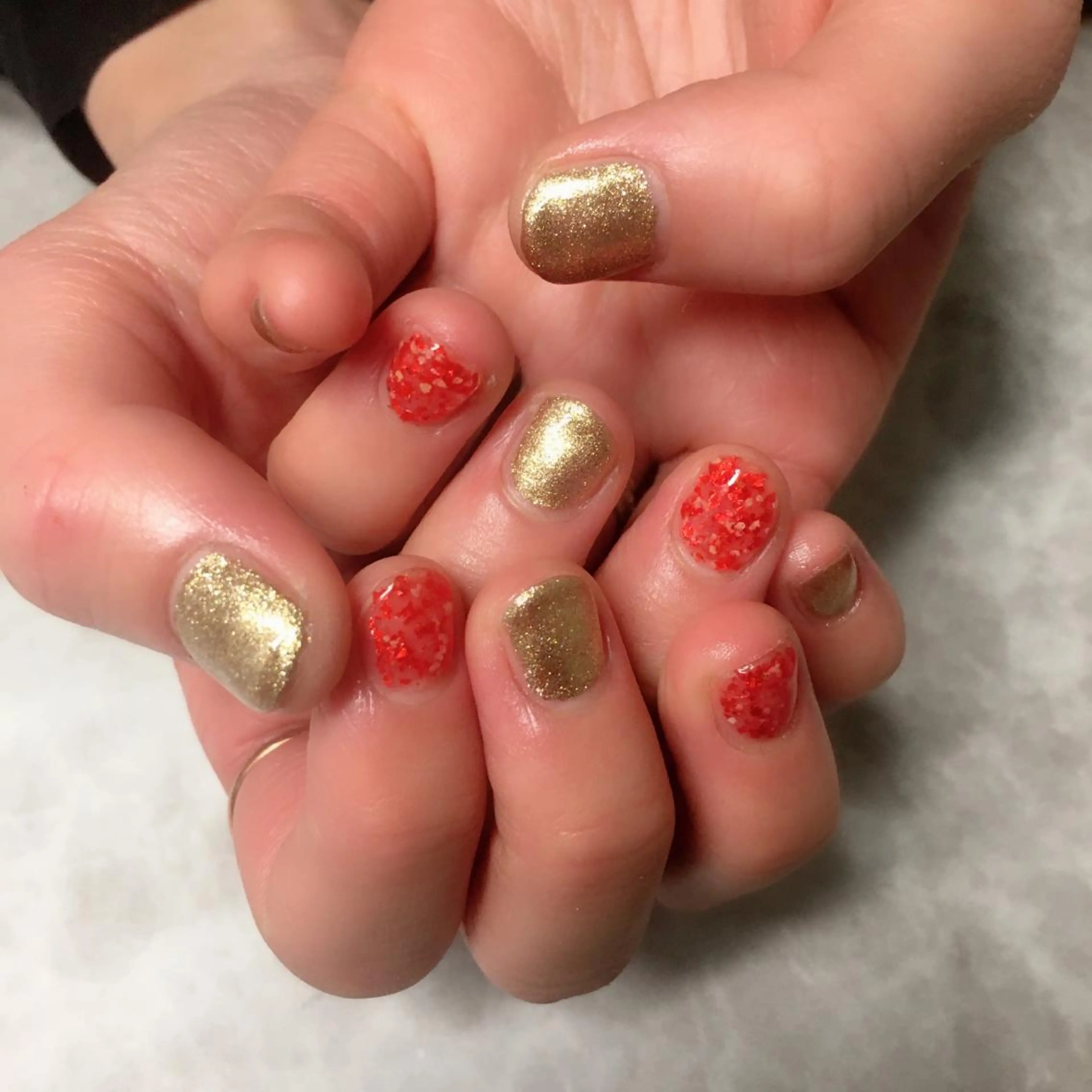 ネイル ワンカラーネイル ハンドネイル 自爪育成/深爪矯正 mikiのネイルデザイン