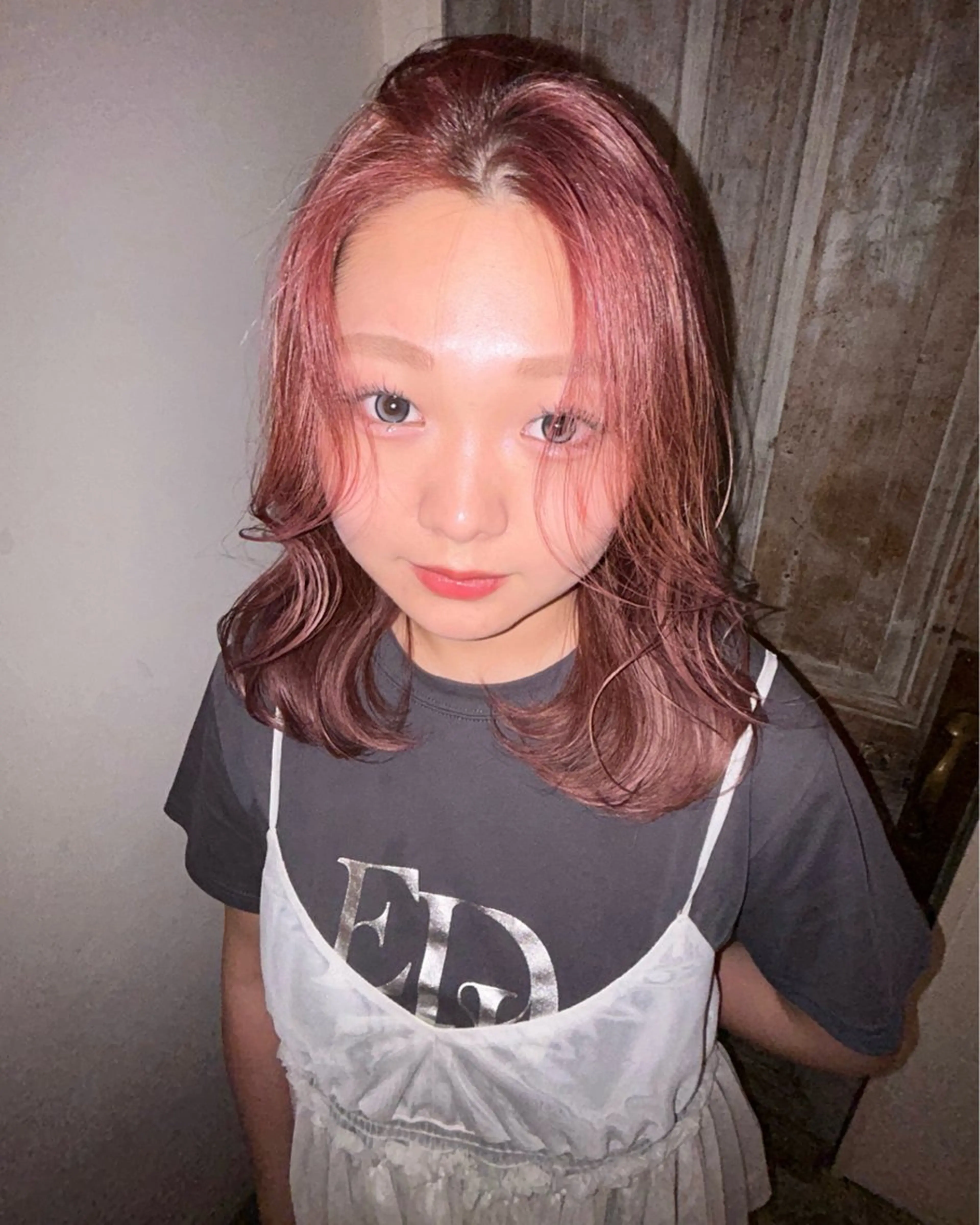 ミディアム カラー はな ∕カットモデル募集中のヘアスタイル