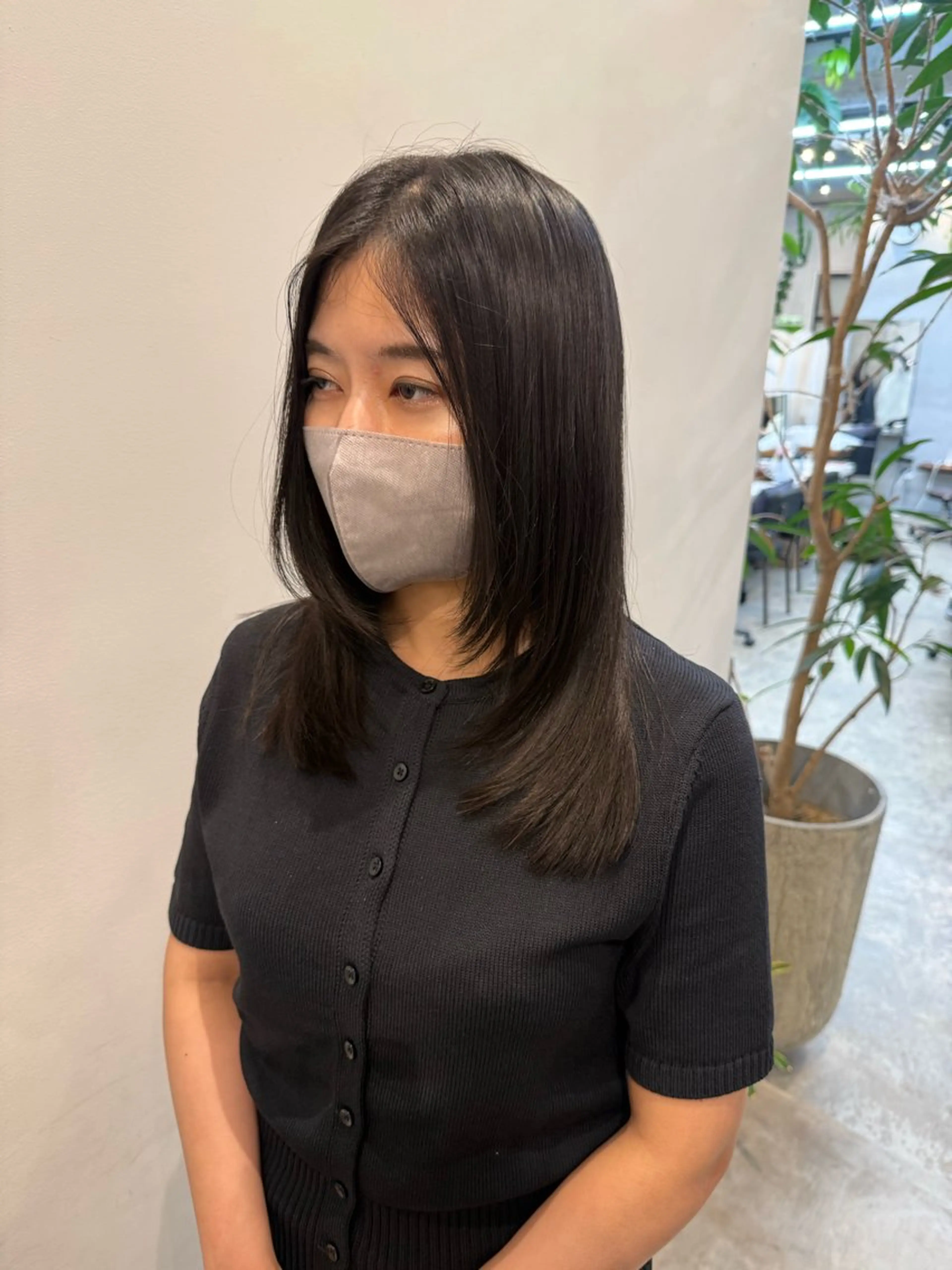 ロング 川口開世 cutのヘアスタイル