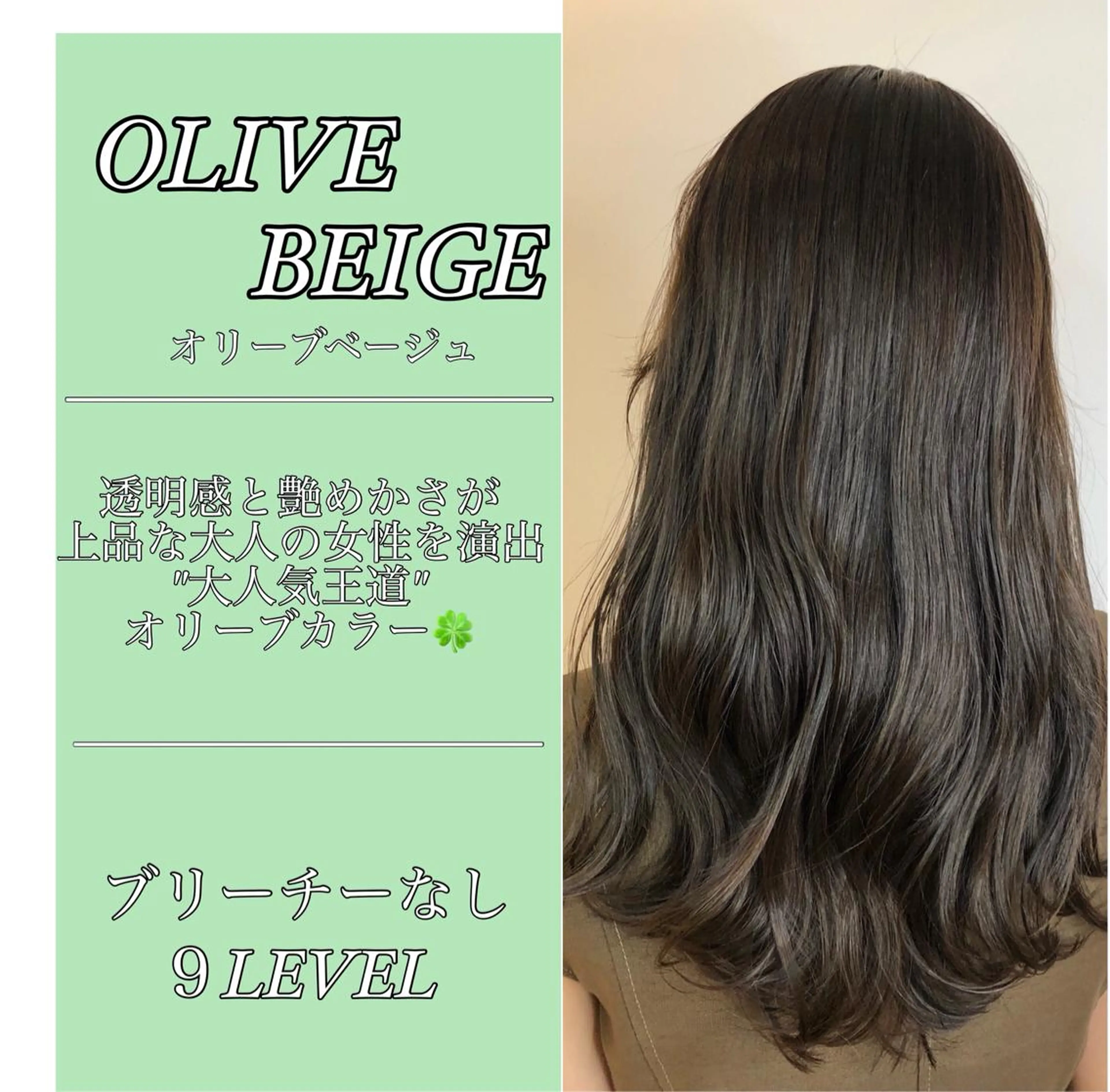 セミロング カラー ベージュカラー 透明感カラー イルミナカラー ミント ミントベージュ カット ヘアカラー トリートメント ✨似合うのその先へ✨ 田中延和のヘアスタイル