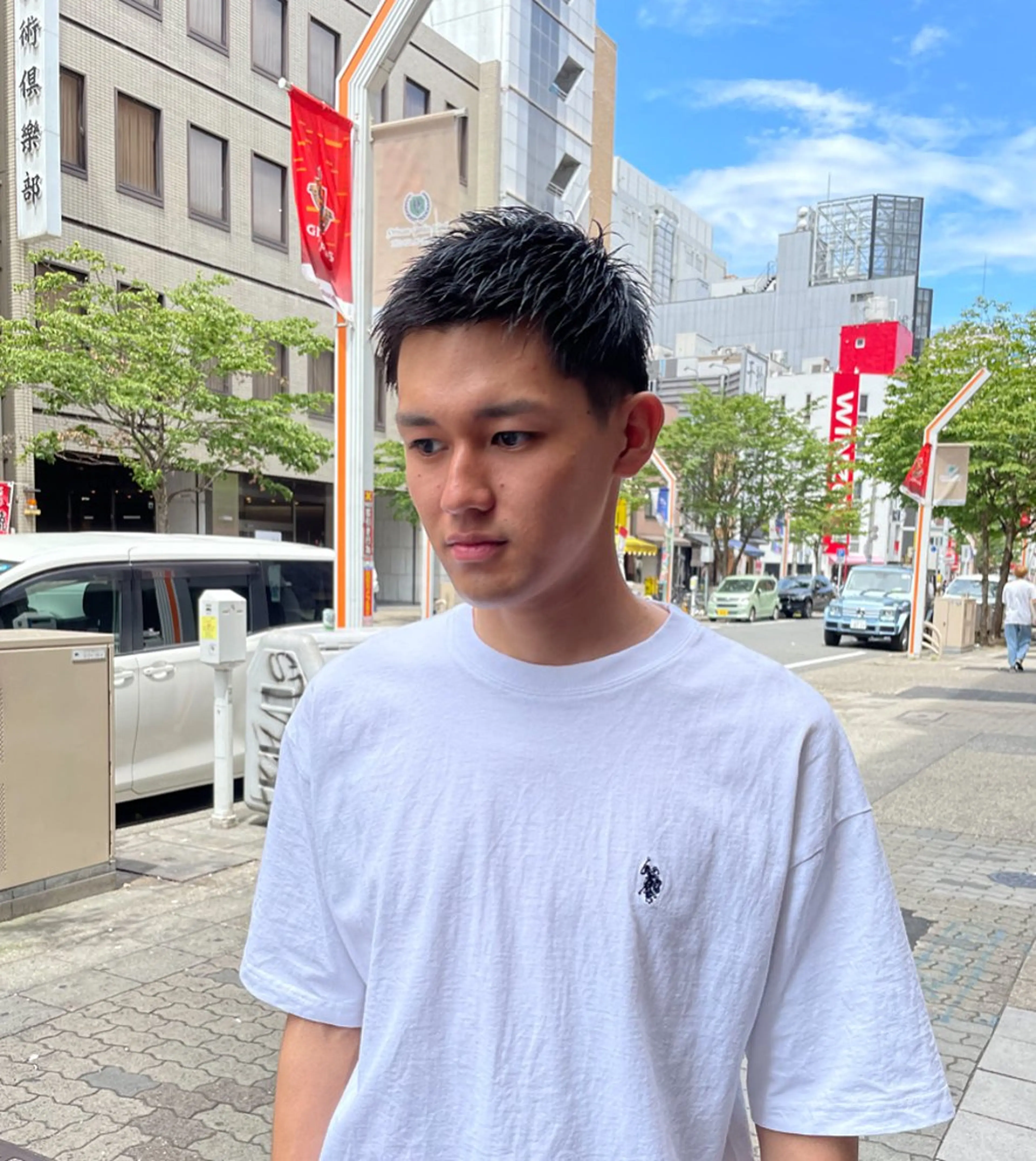 ショート メンズ misch by urban所属・髪質改善ストレート KENTOのヘアスタイル