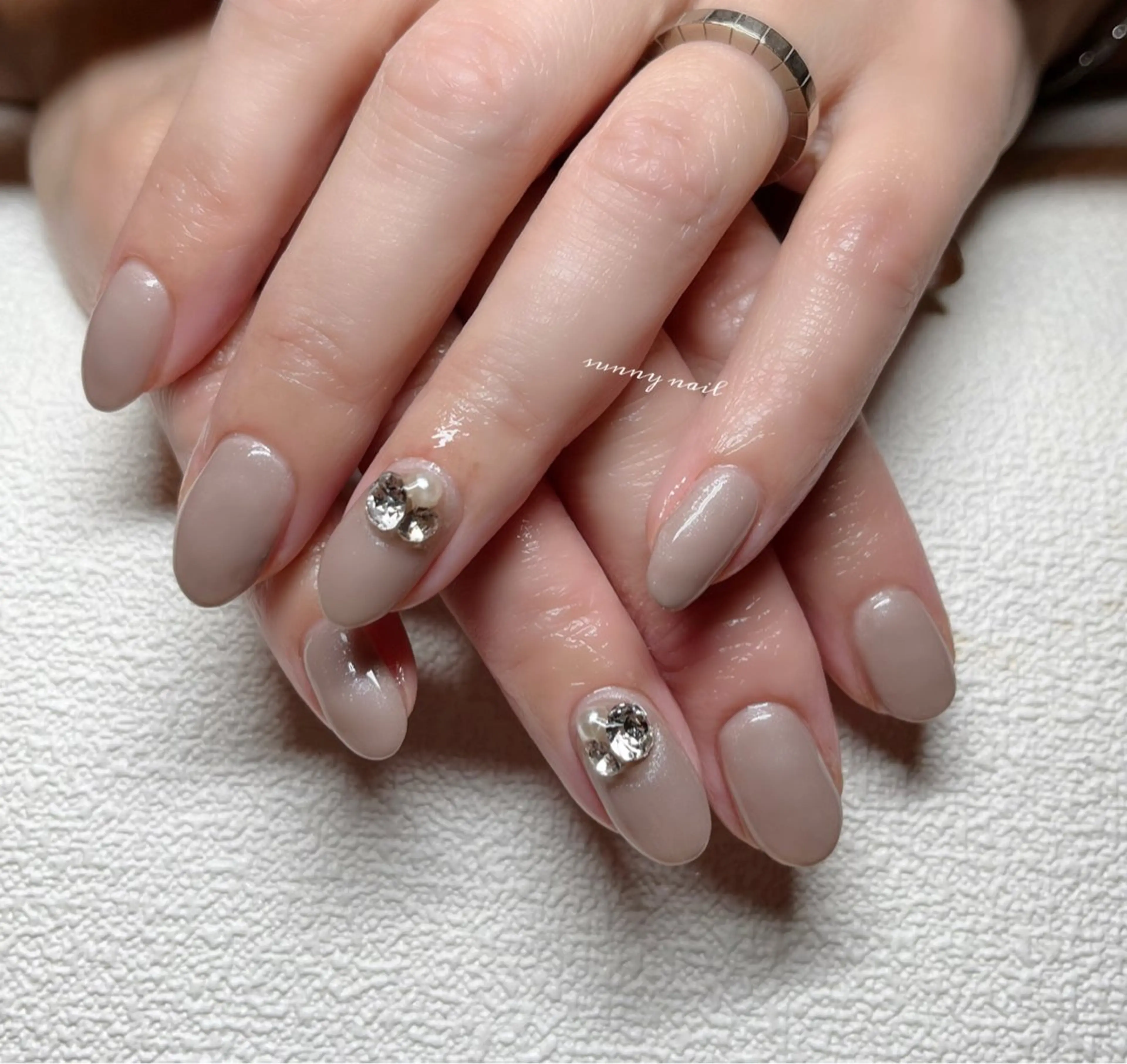 ネイル ジェルネイル パラジェル ブライダルネイル sunny nailのネイルデザイン