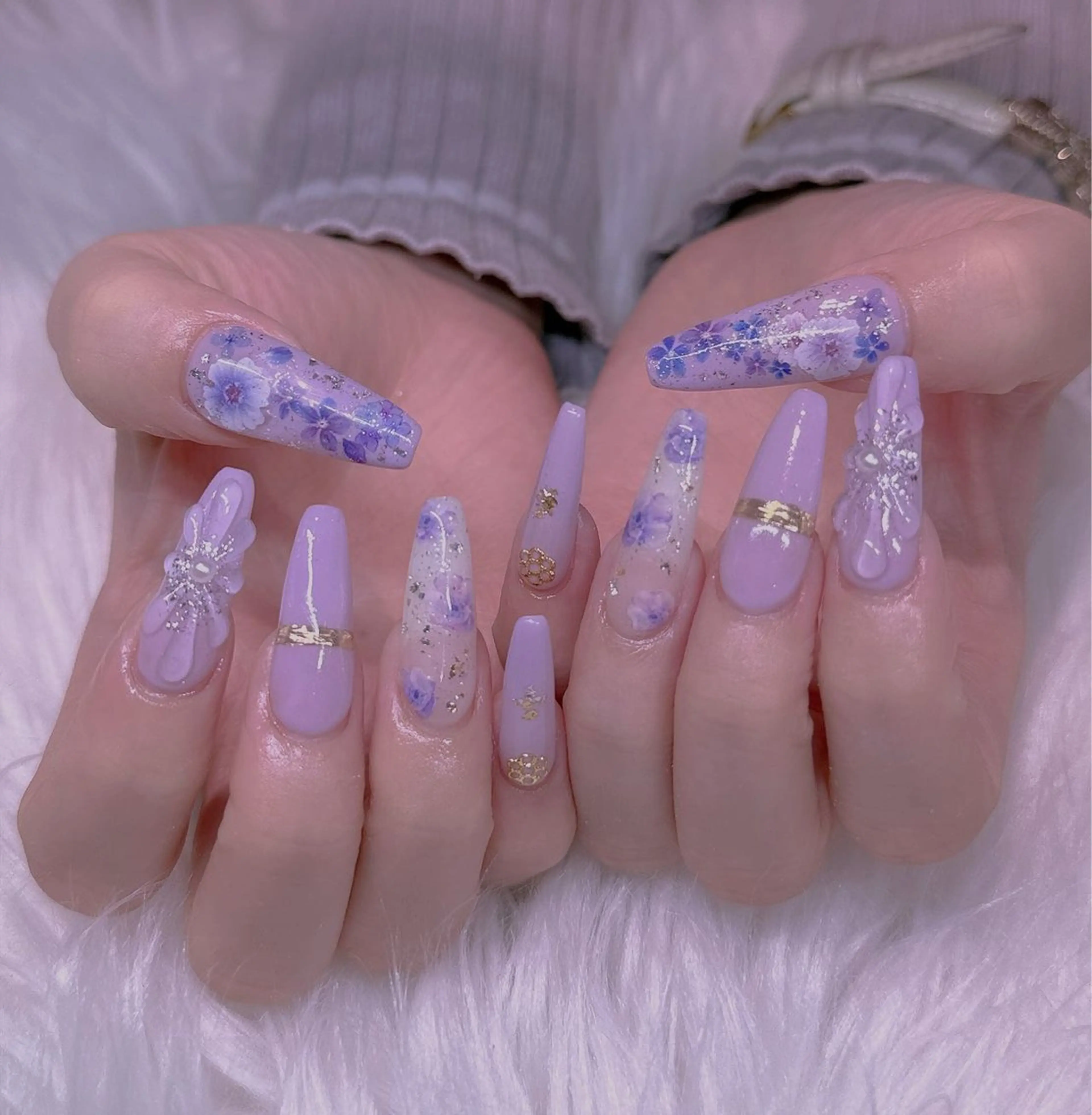 ネイル 長さだし専門店 M2　rikaのネイルデザイン