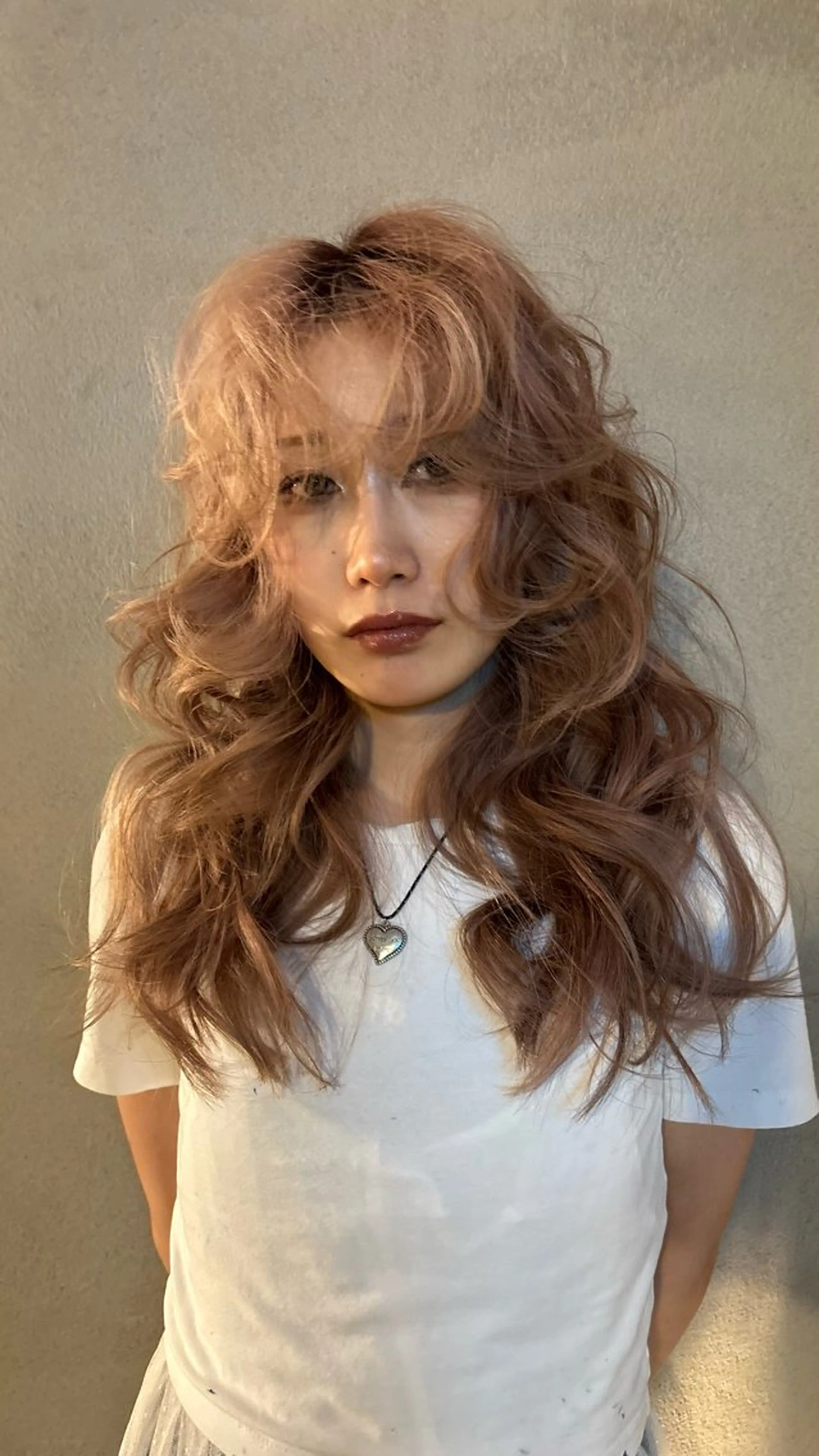 ロング カラー ヘアカラー トリートメント ヘッドスパ marino マリノのヘアスタイル