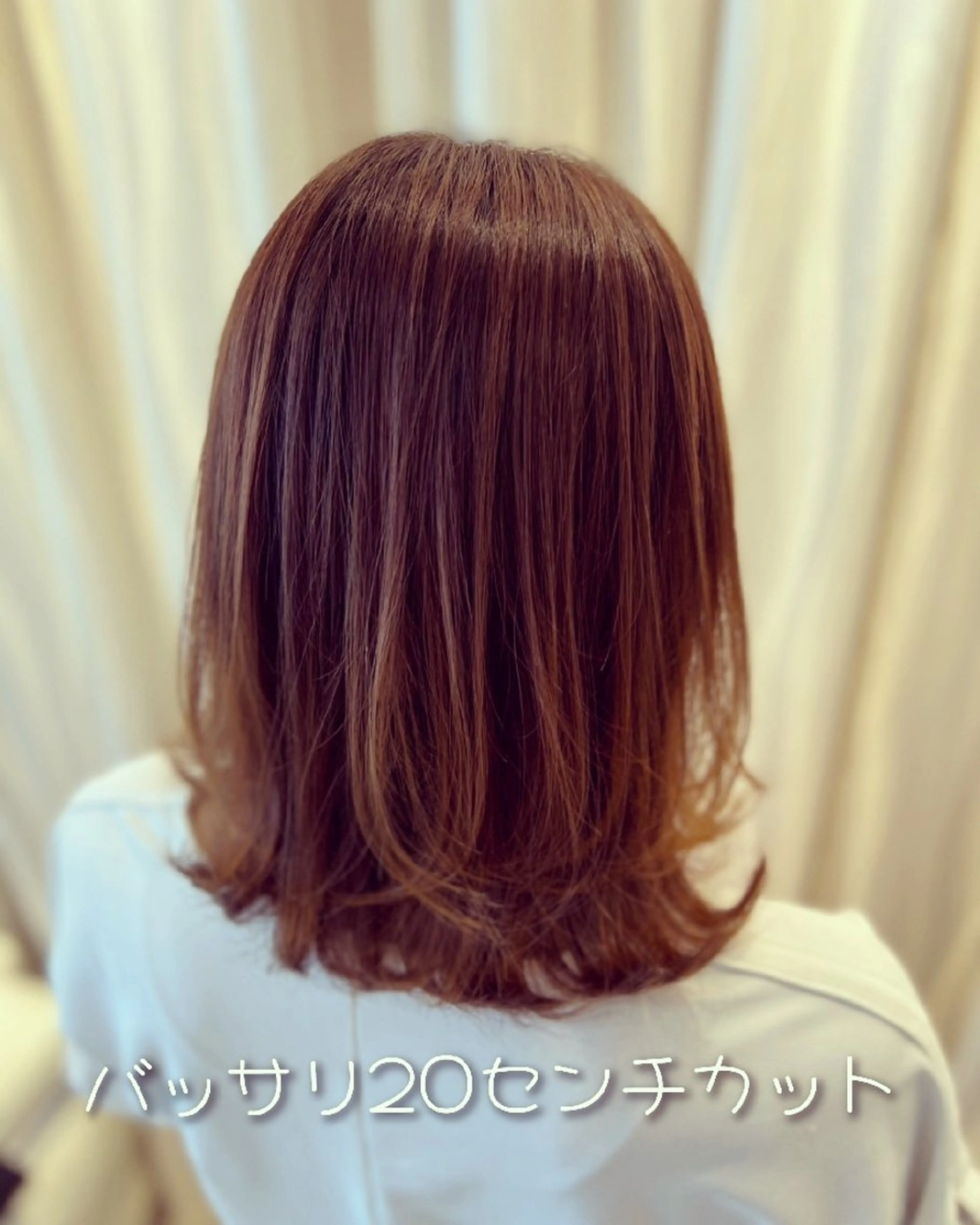 ミディアム カラー カット ヘアカラー matiz hair design 木更津店所属・和田　智子 matiz木更津店のヘアスタイル