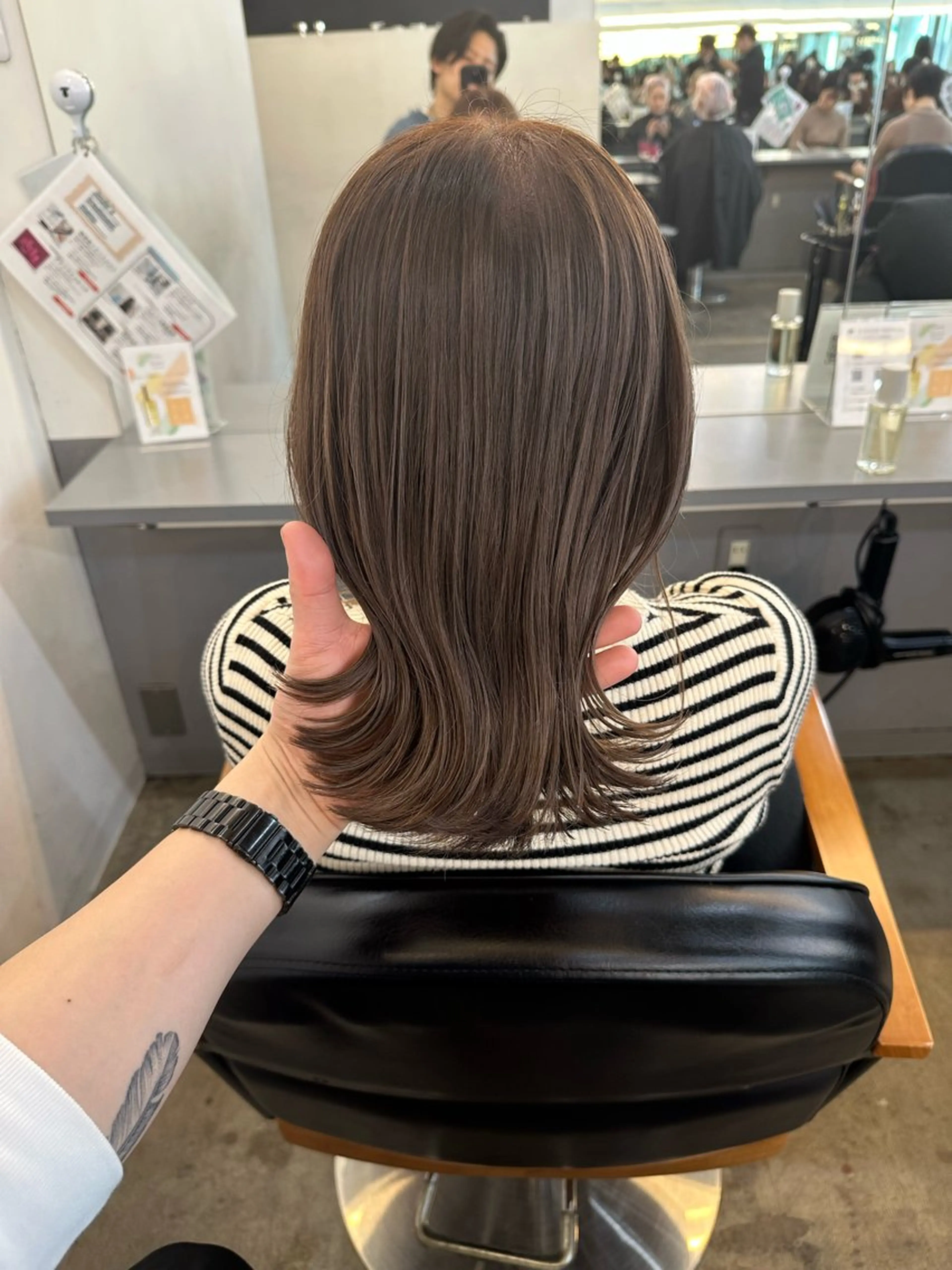 カラー 渡辺 奎斗のヘアスタイル
