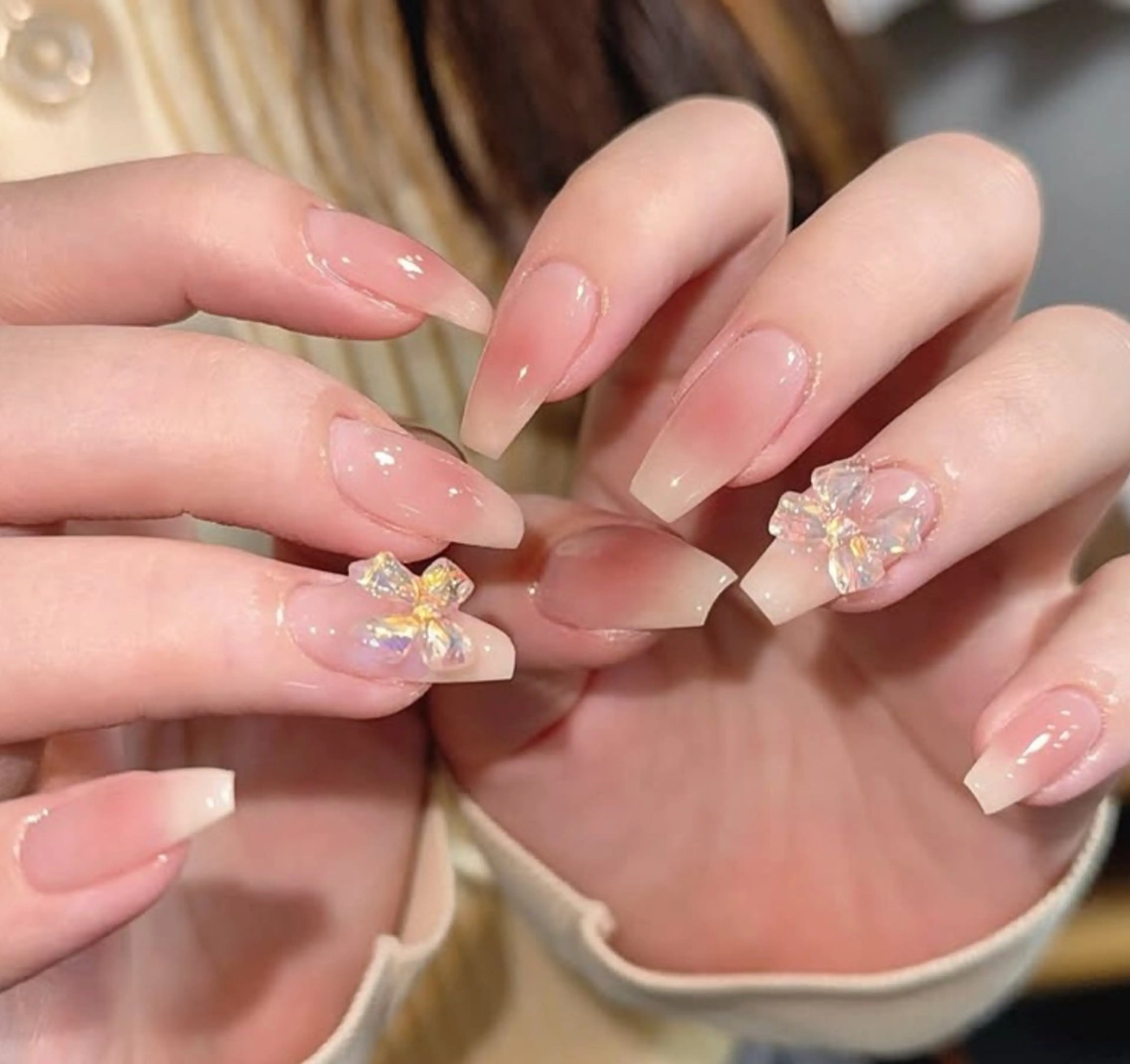 【オフ込み】💅チークネイルの写真