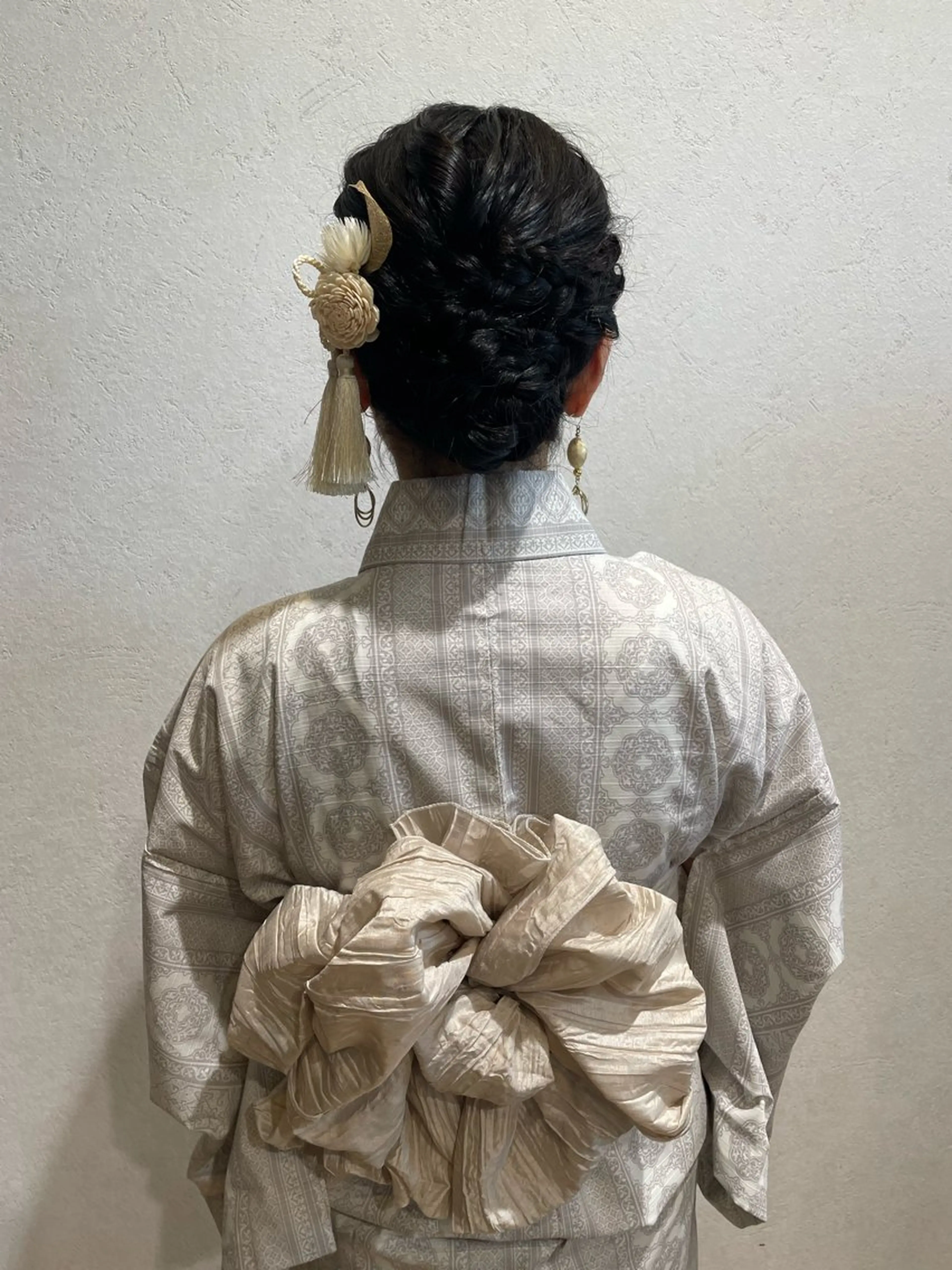 ヘアアレンジ 浴衣 岡村 真子のヘアスタイル