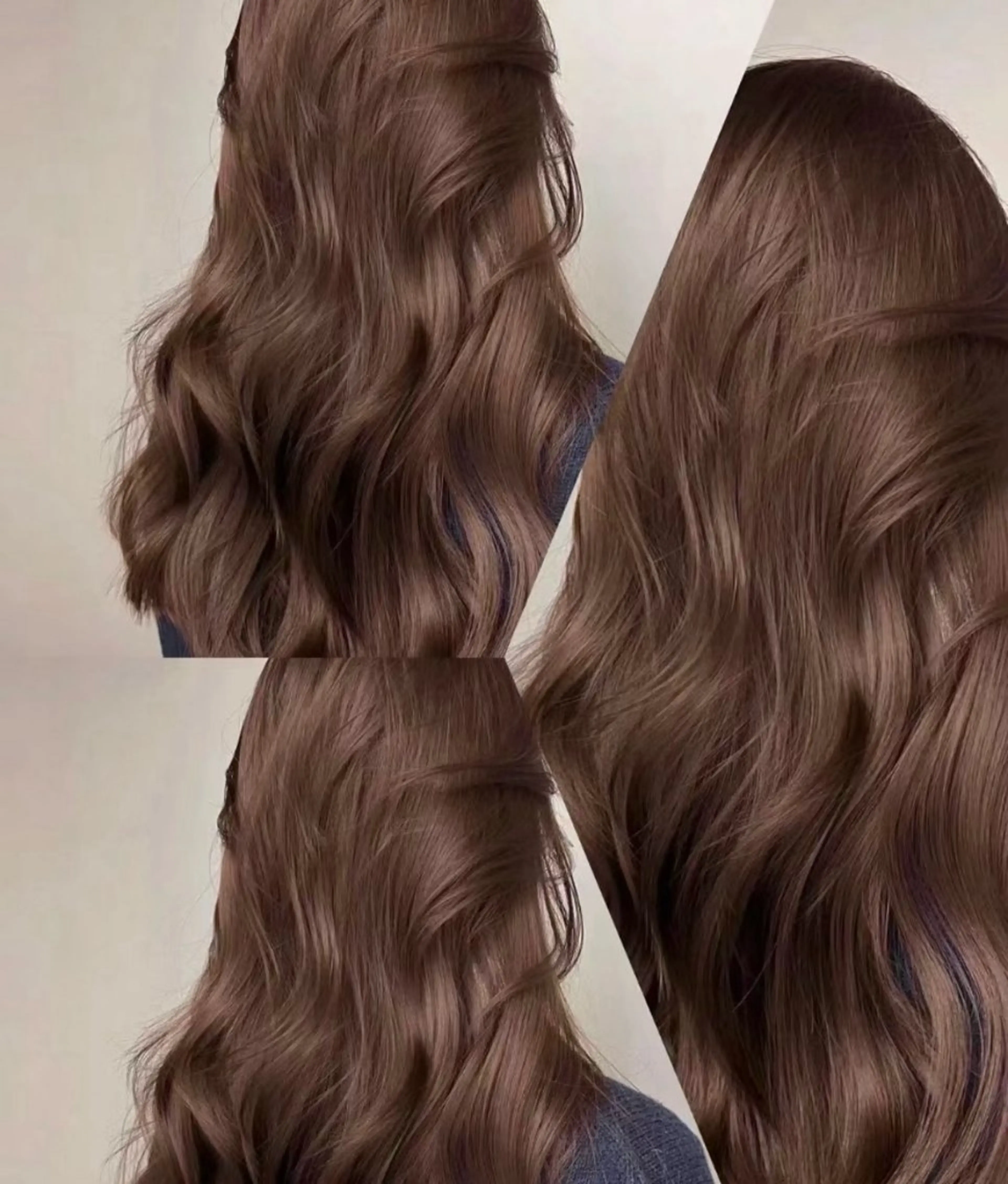 ロング カラー カット ヘアカラー トリートメント レイヤー/韓国ヘア/ 梅田/中崎町のヘアスタイル