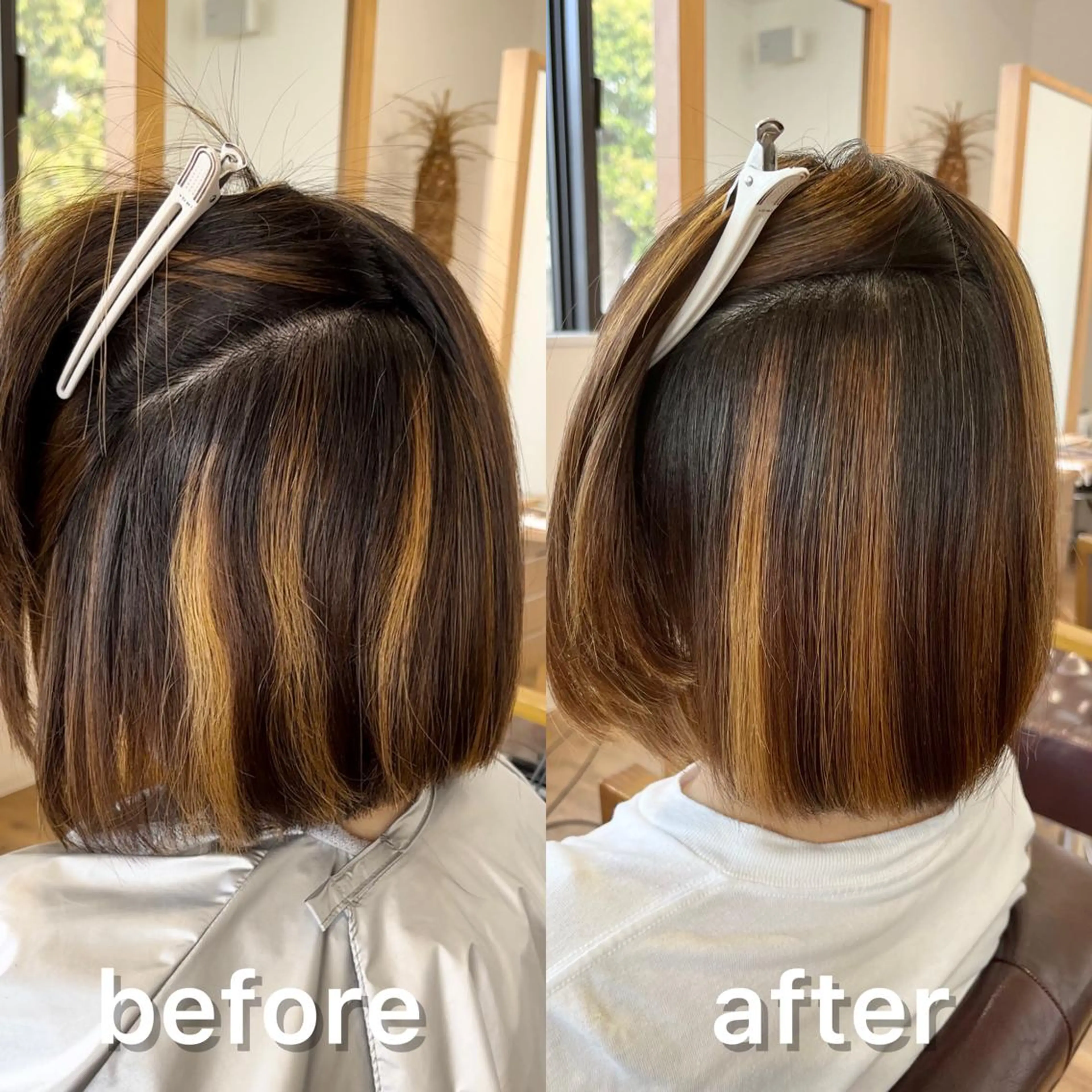 ショート パーマ くせ毛 ハイライト 髪質改善 縮毛矯正 縮毛矯正 トリートメント KIZU 髪質改善 オカルト怪談のヘアスタイル