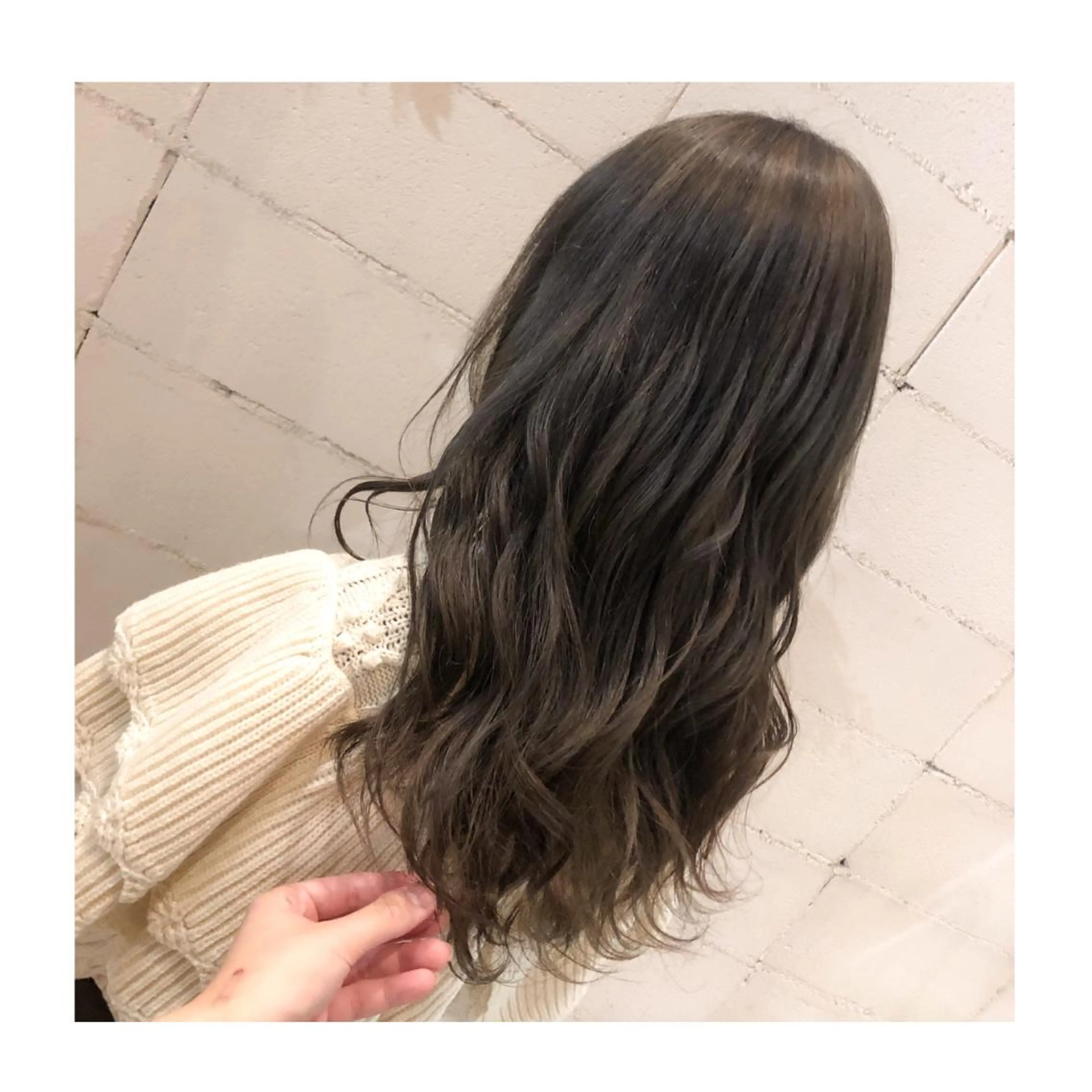ロング ヘアカラー トリートメント ❁⃘ ち だ り さ ❁⃘のヘアスタイル