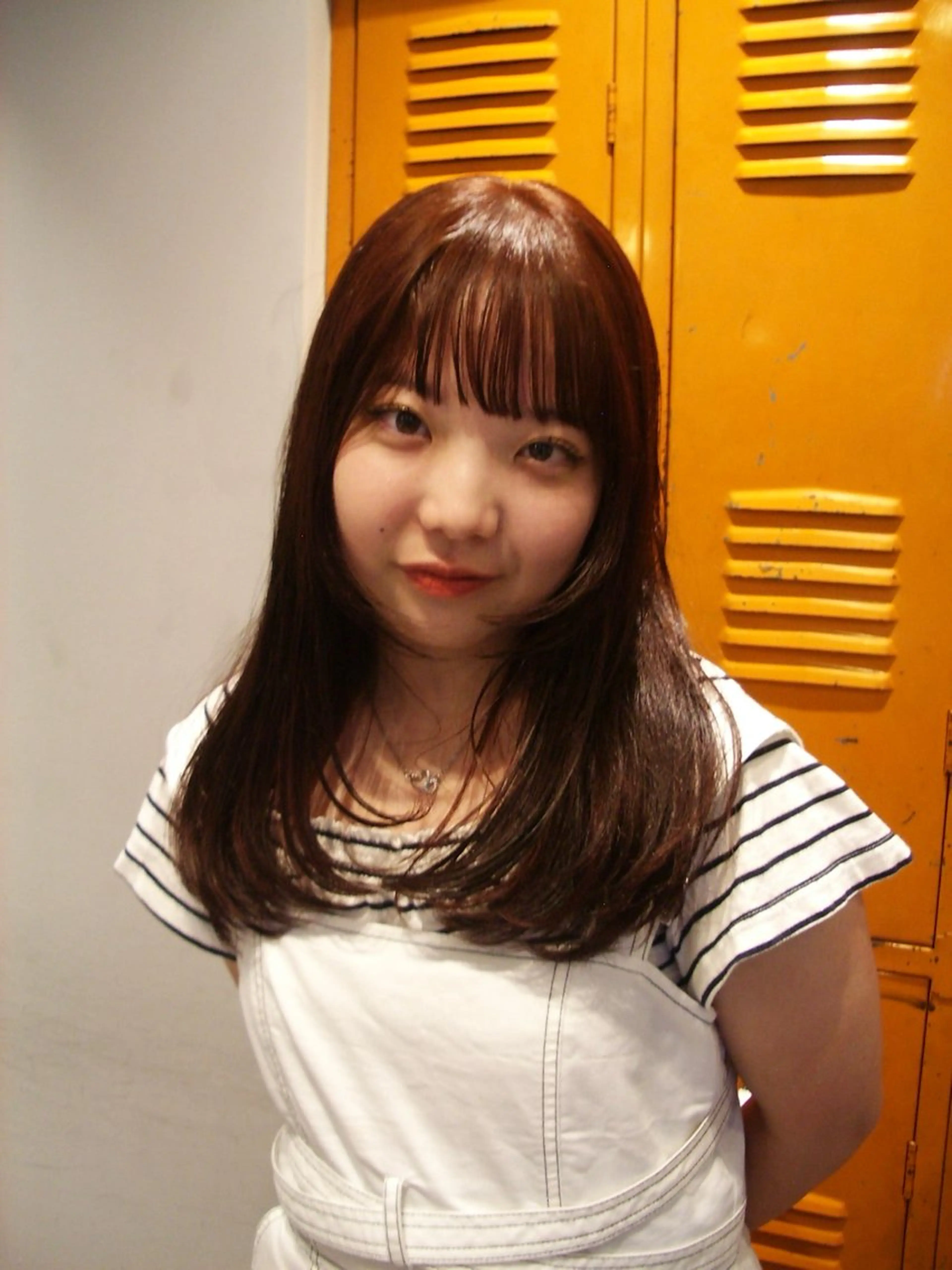 ロング カラー ヘアアレンジ marino マリノのヘアスタイル