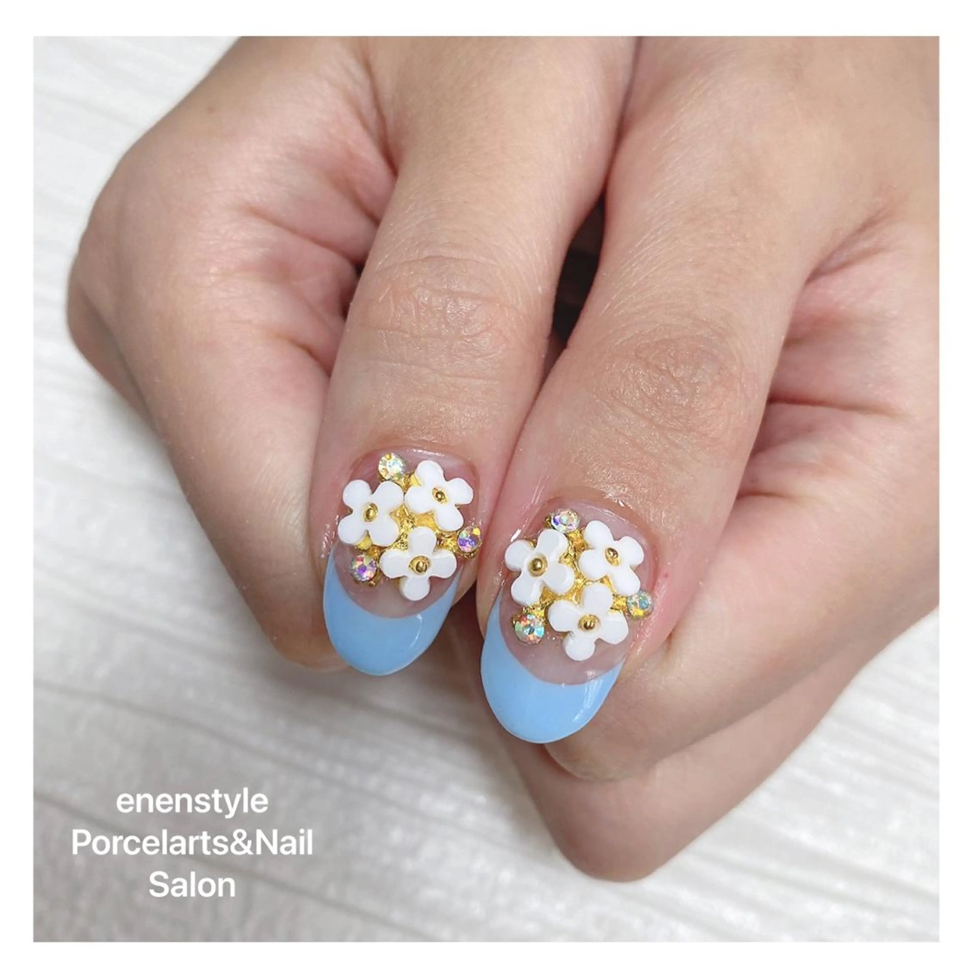 ミディアム ネイル 👑enen style👑のネイルデザイン