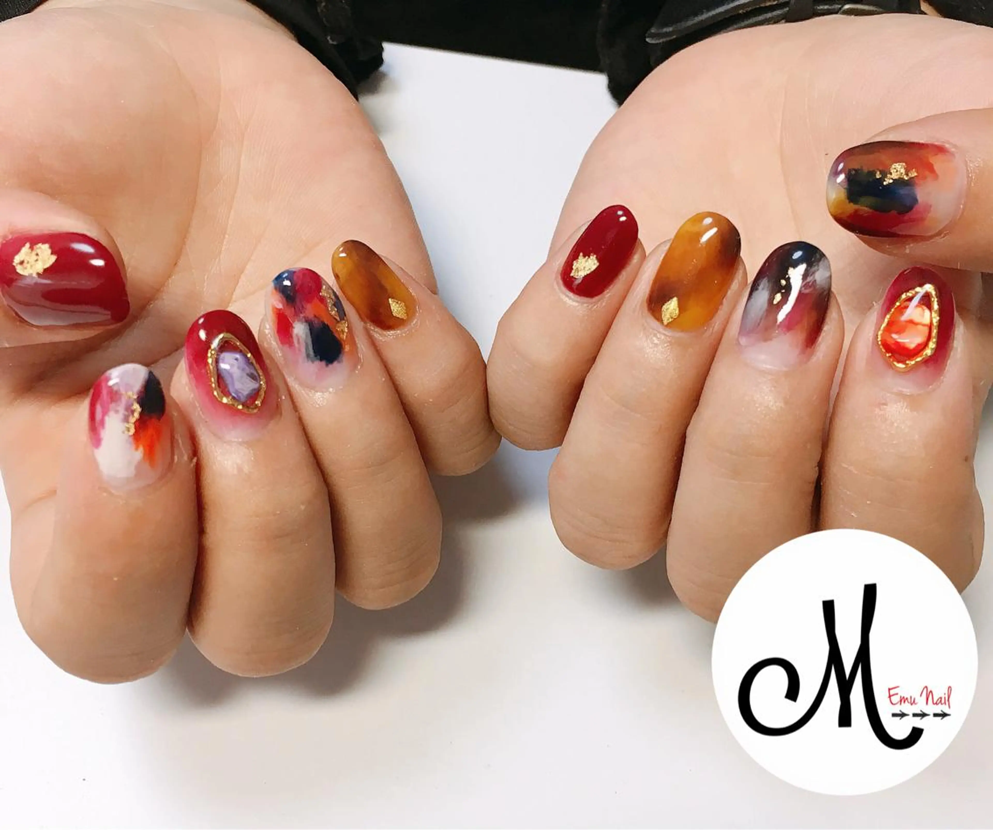 ネイル ハンドネイル Emu Nailのネイルデザイン