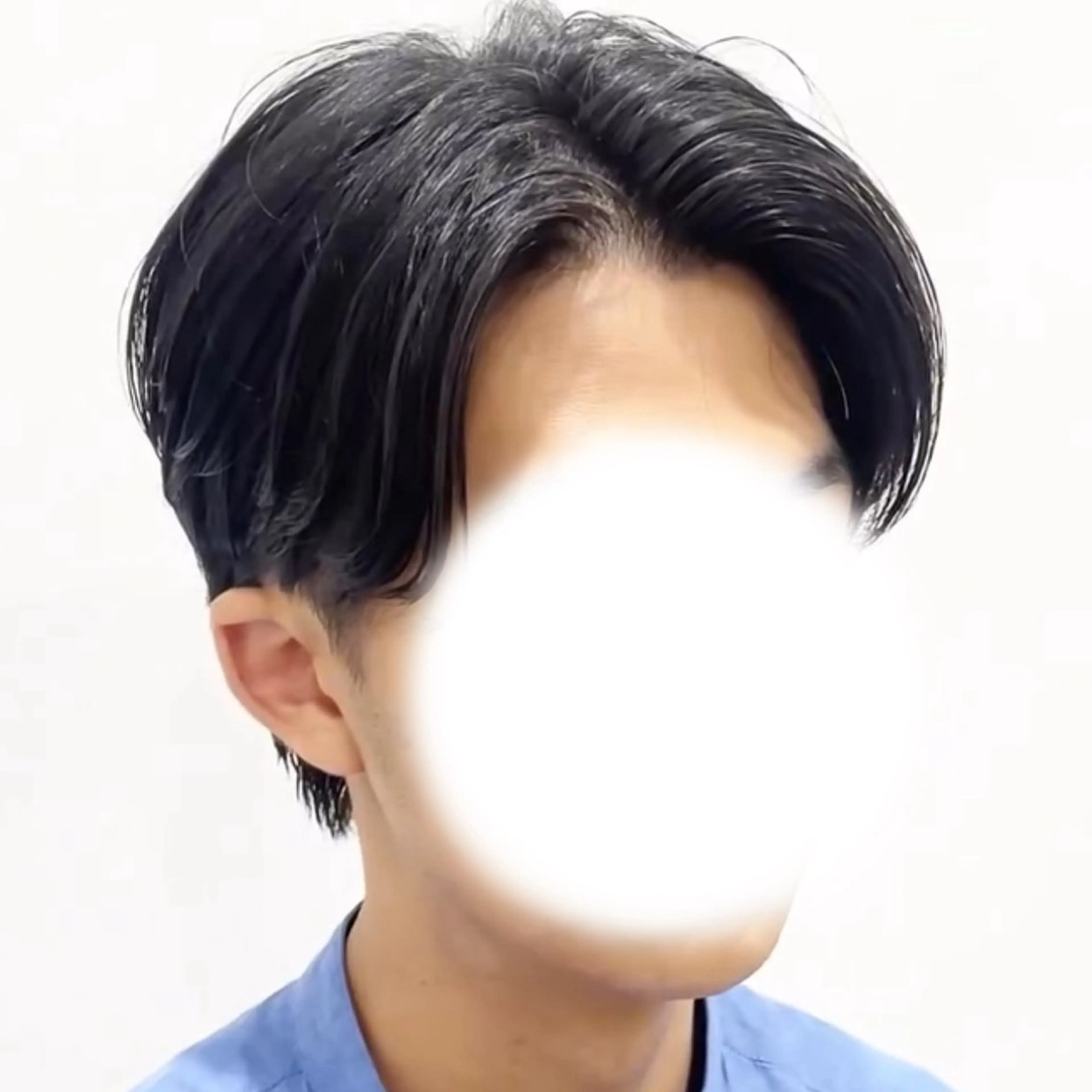 メンズ 透明感カラー ふうか　渋谷のヘアスタイル
