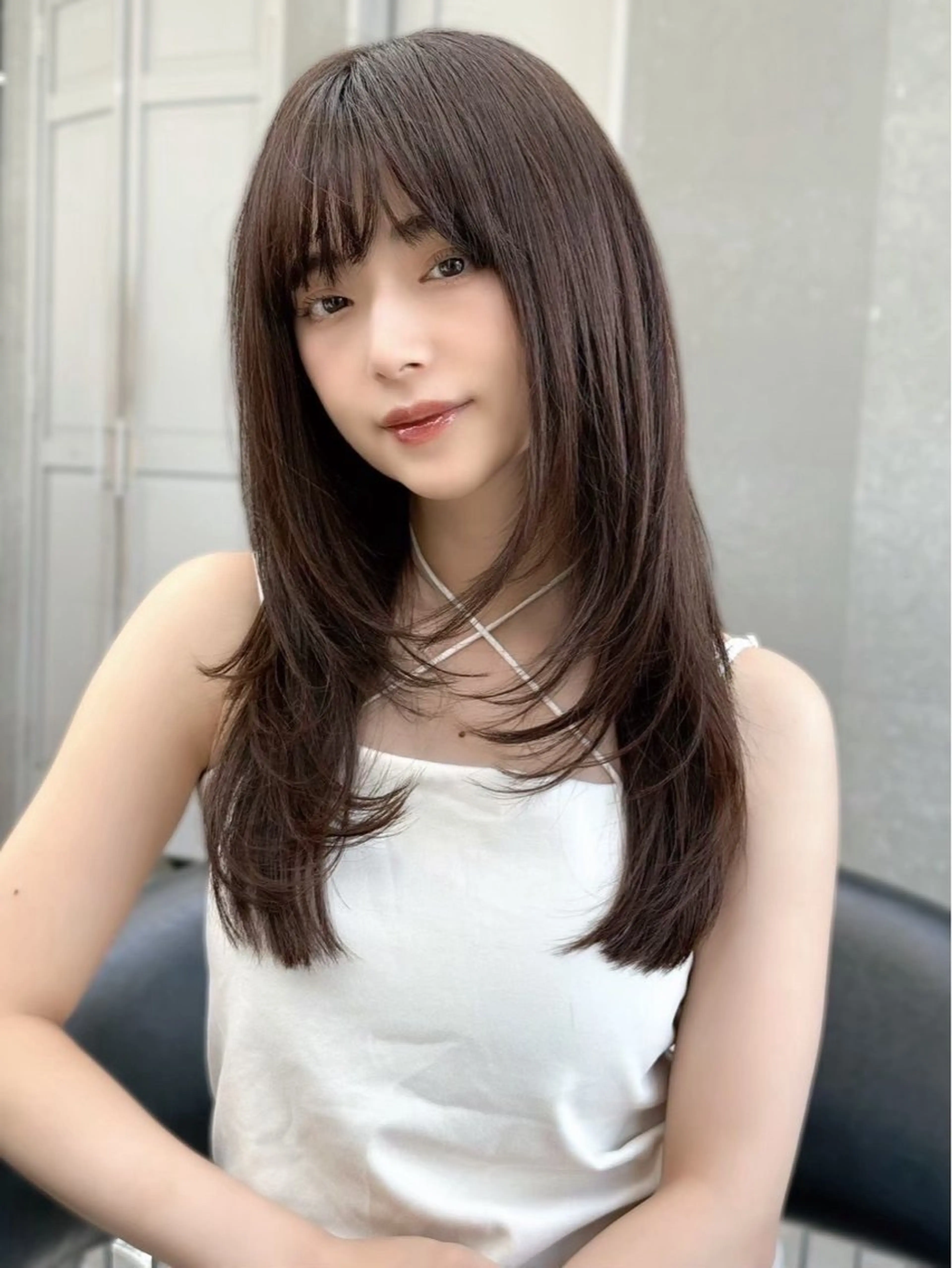 ロング ハイレイヤー レイヤーカット Sea Shinjuku所属・ハッシュカット/ 韓国レイヤーTERUのヘアスタイル