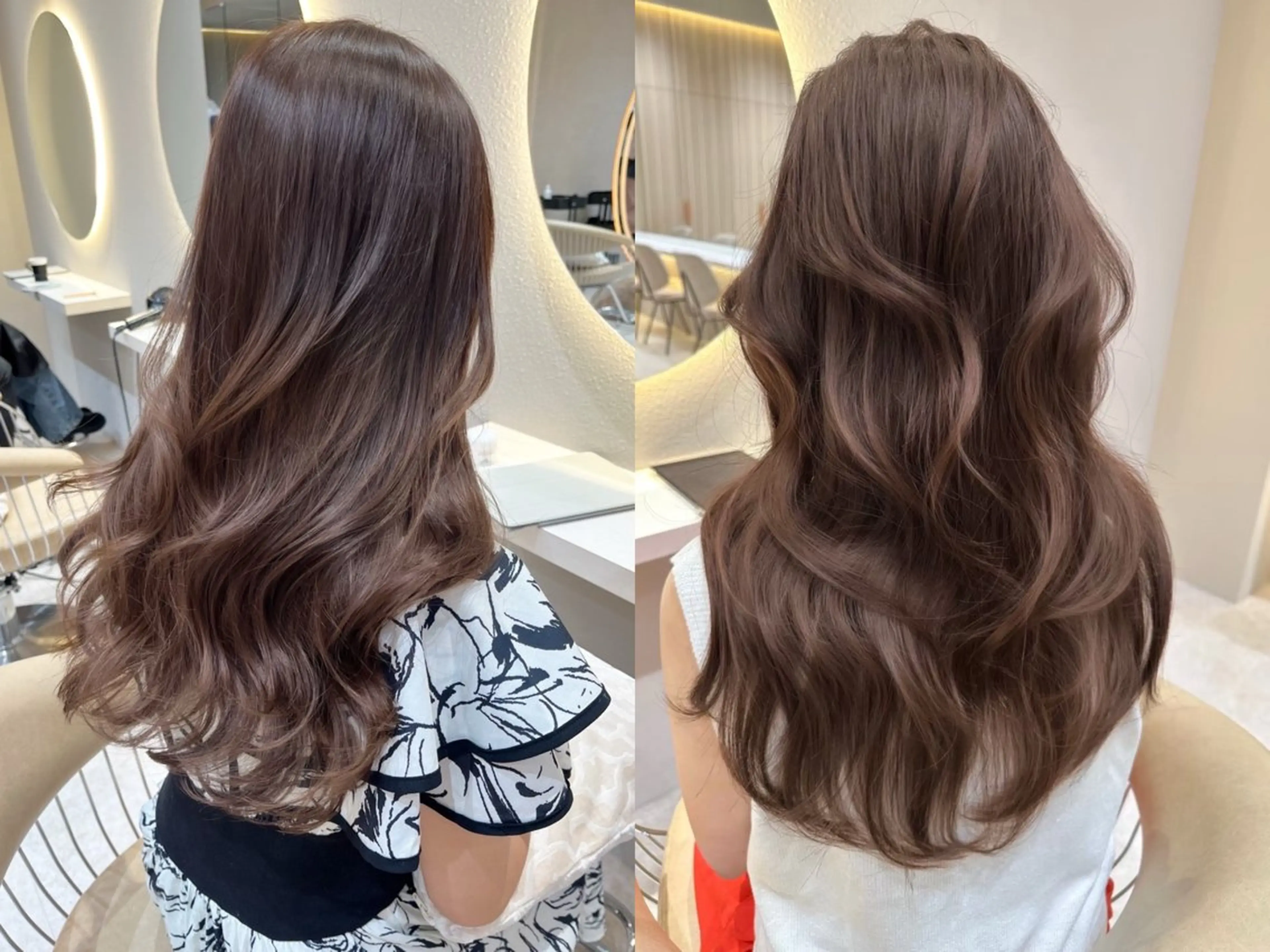 カラー ❤️ブリーチなし💚 ダブルカラー平野実花のヘアスタイル