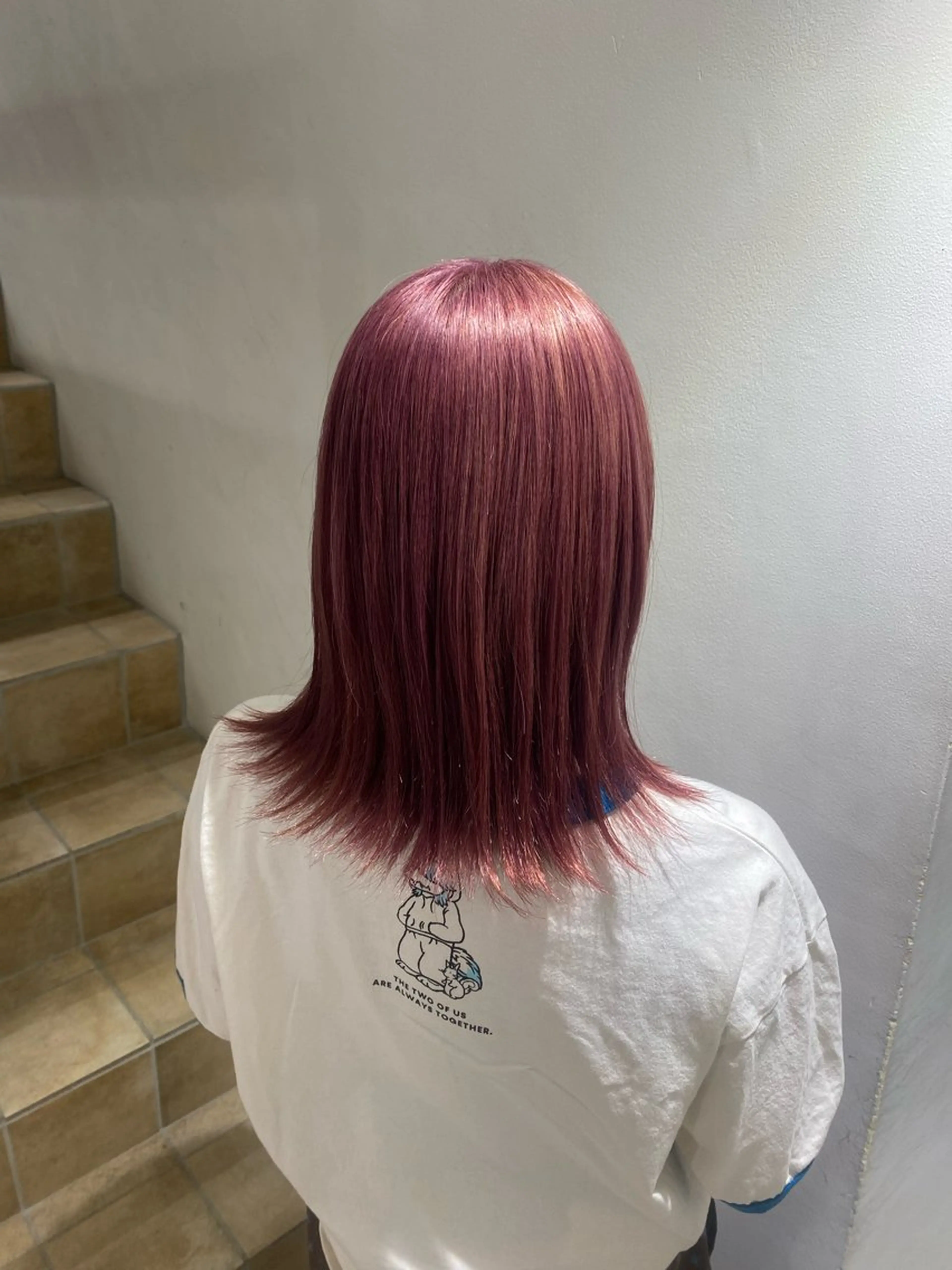 ミディアム カラー BUZZ 自由が丘所属・niimi rimuのヘアスタイル