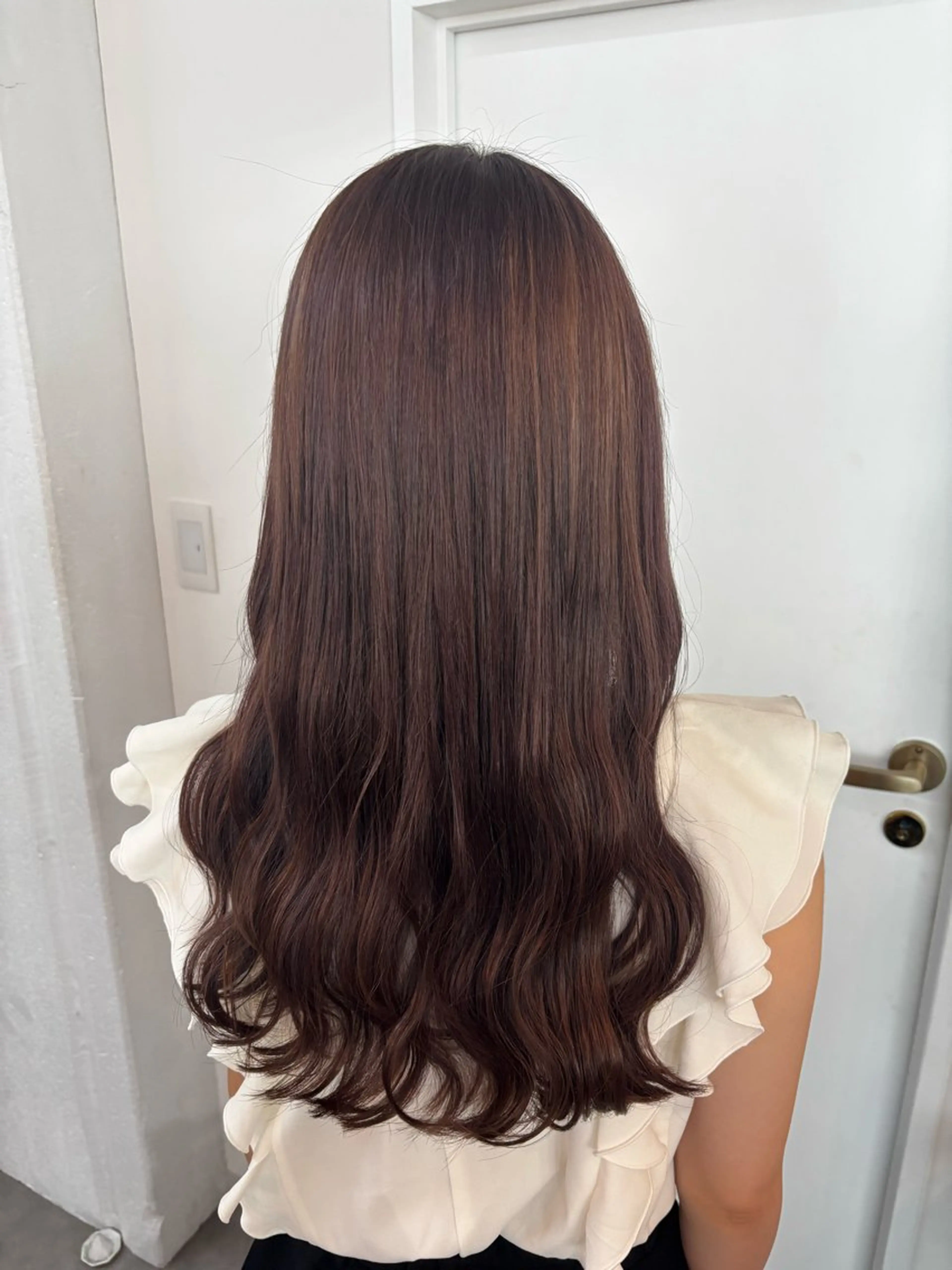 ロング 🤍Nozomi/ オリーブカラー🌿のヘアスタイル