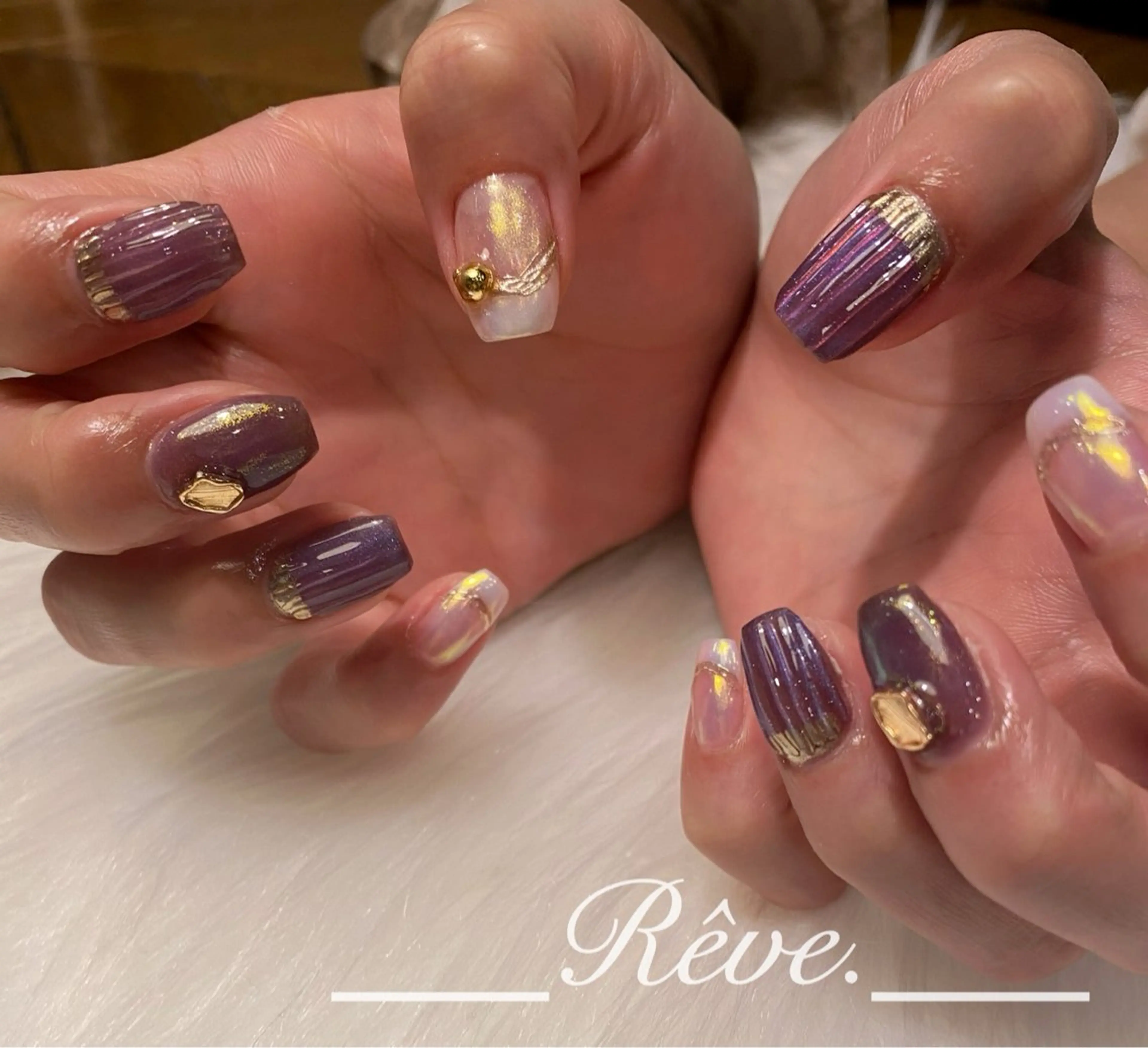 ネイル ハンドネイル Reve.所属・Reve. 黒澤のネイルデザイン