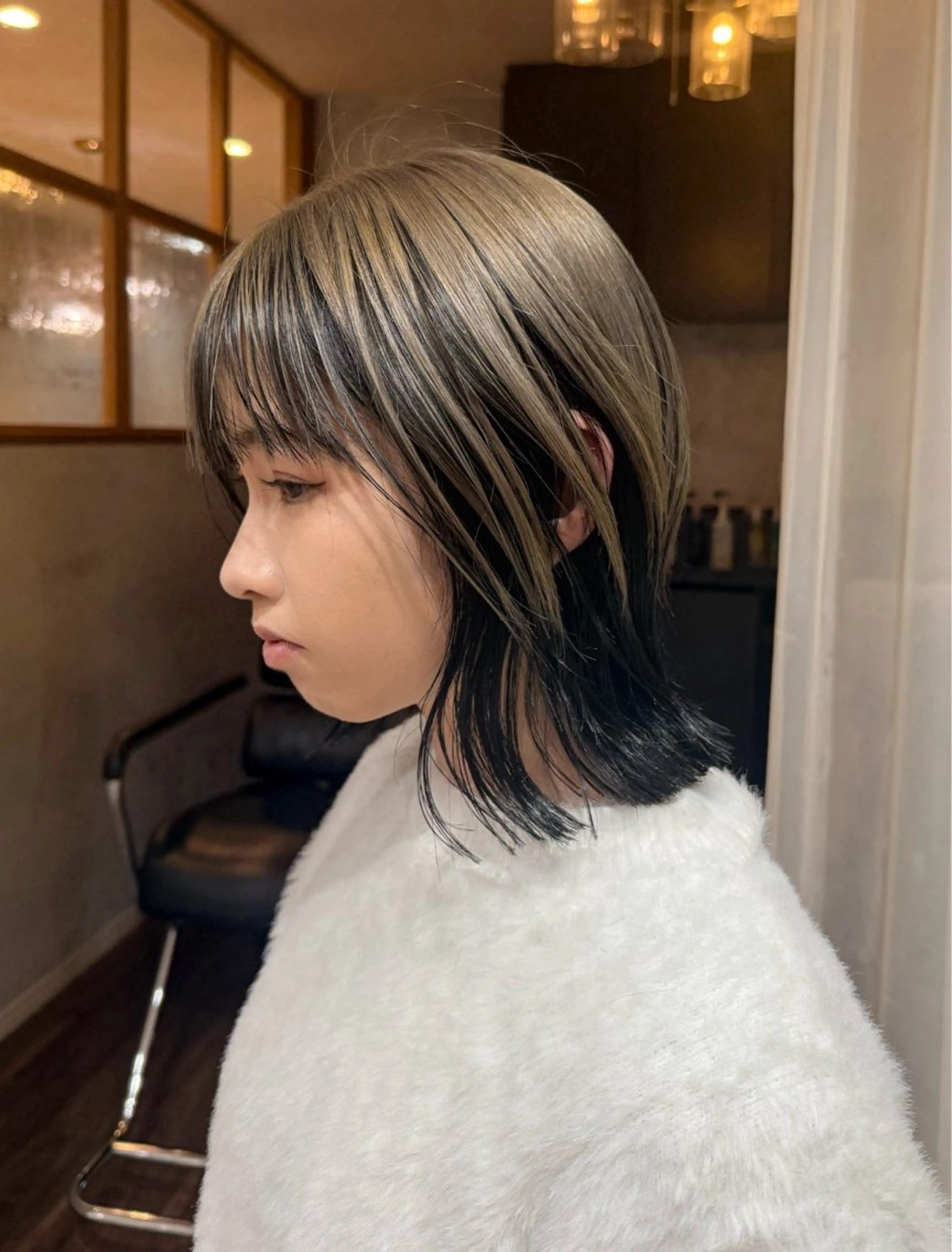 ショート ヘアカラー 木村 心海☆明石のヘアスタイル