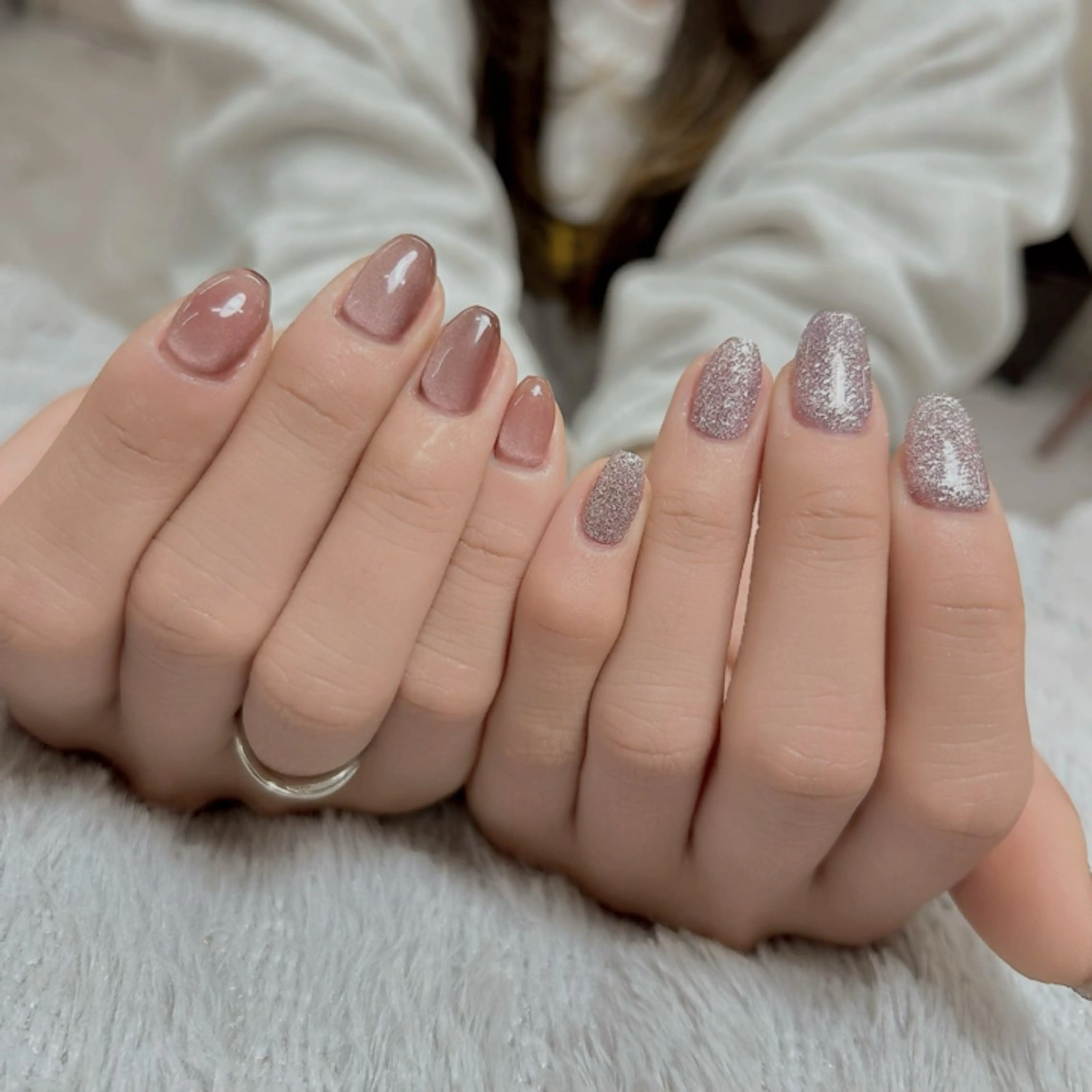 ネイル フラッシュネイル マグネットネイル ハンドネイル ANNE綾瀬店 eriのネイルデザイン