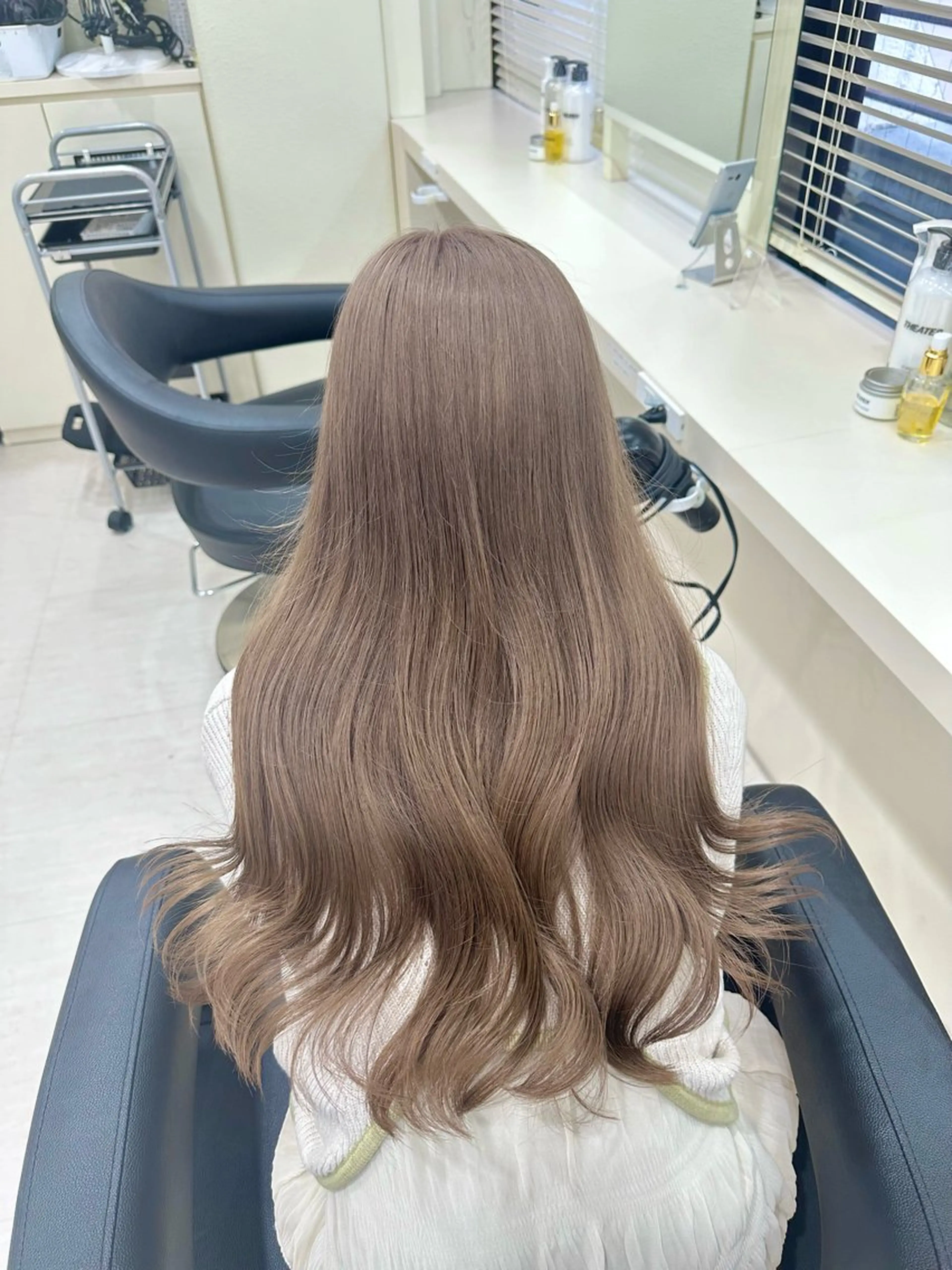 ロング カラー ヘアアレンジ ヘアカラー 🎀 yuuka🎀のヘアスタイル