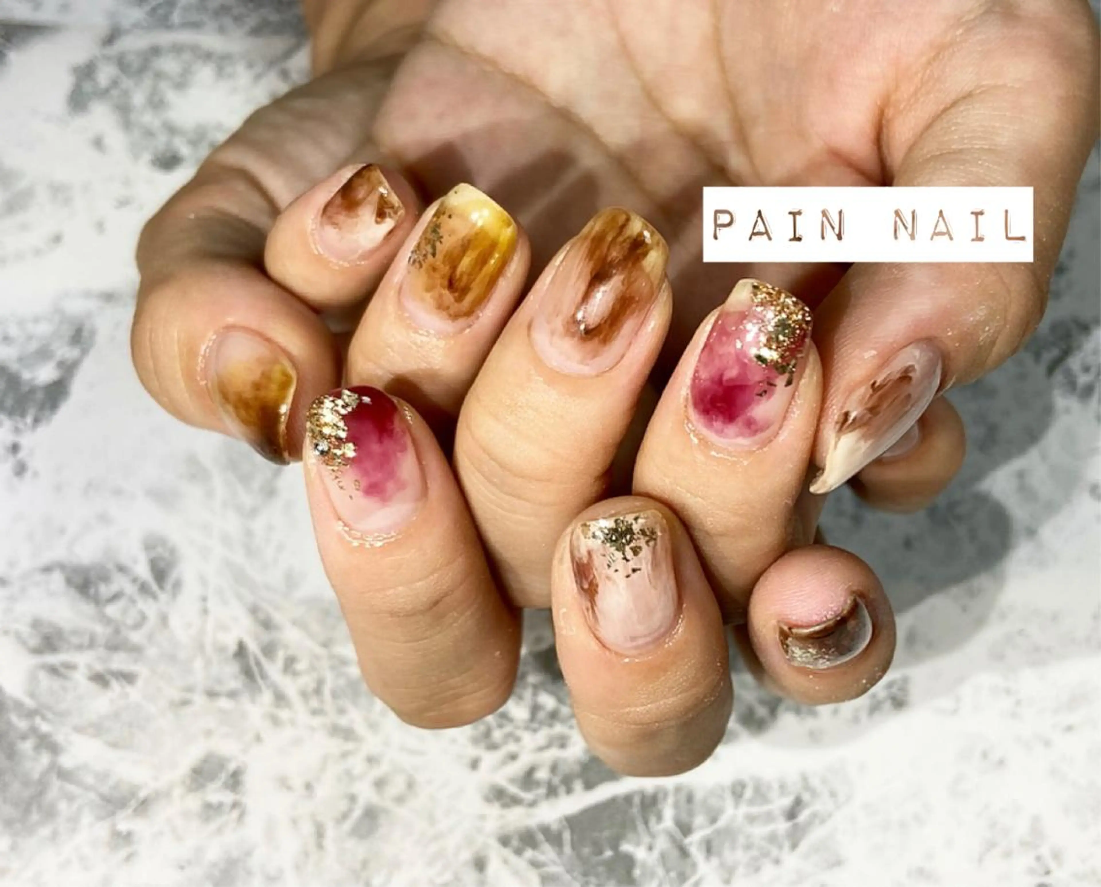 ネイル ジェルネイル ニュアンスネイル ハンドネイル P. nailのネイルデザイン