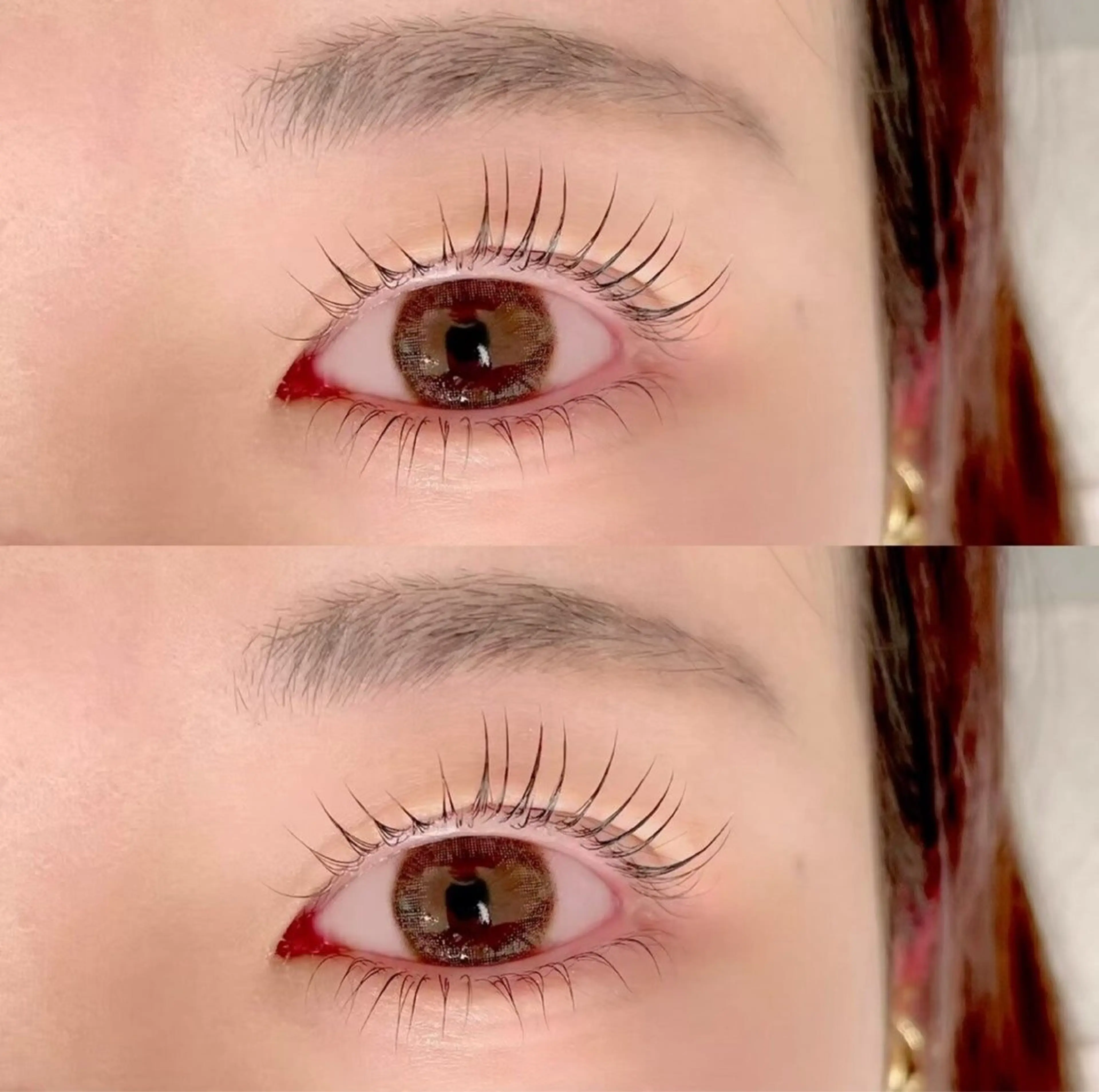 ラッシュリフト上下(保湿アイシャンプー･コーティング込)✨️＋1200円でマスカラパーマも可能！の写真