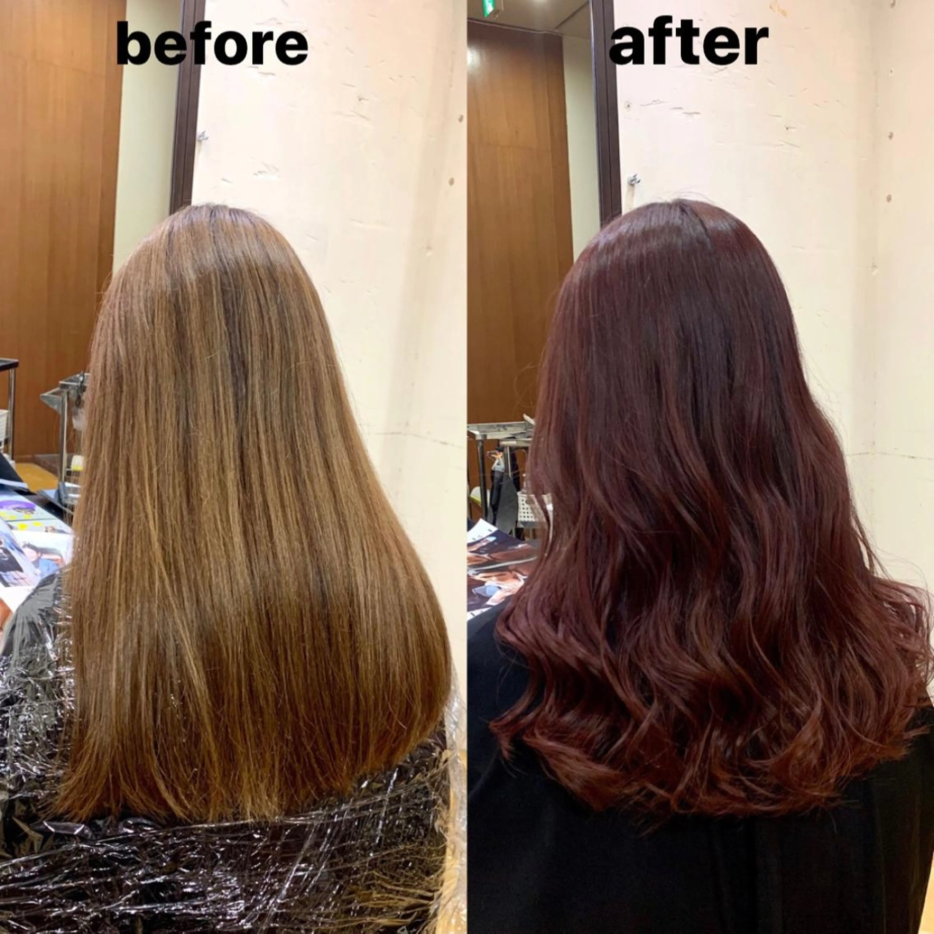 ロング カラー カット ヘアカラー トリートメント 韓国レイヤーカット★ 小林大樹のヘアスタイル