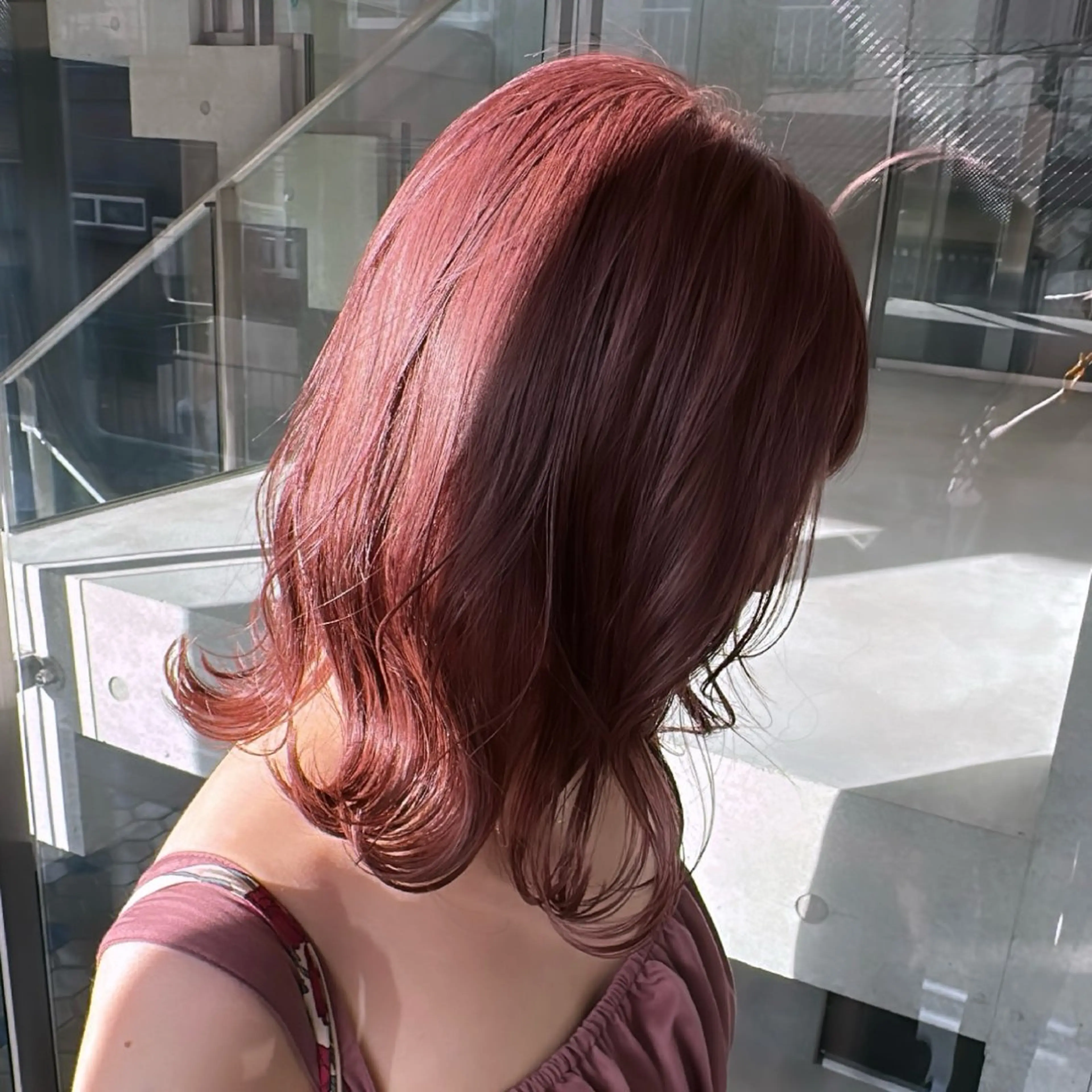 カラー RINA .のヘアスタイル