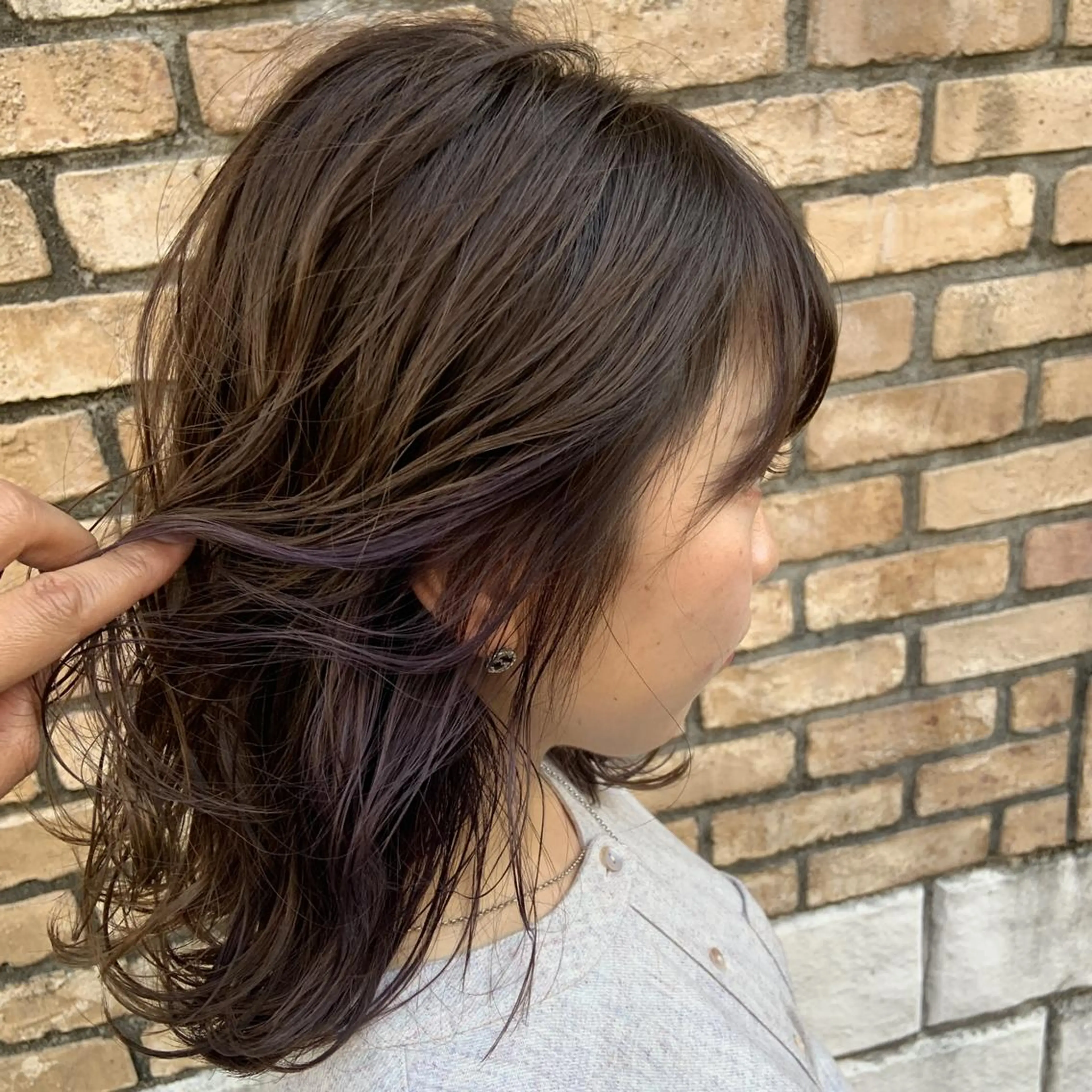 ミディアム シールエクステ支持率 髪質改善💯sayaのヘアスタイル