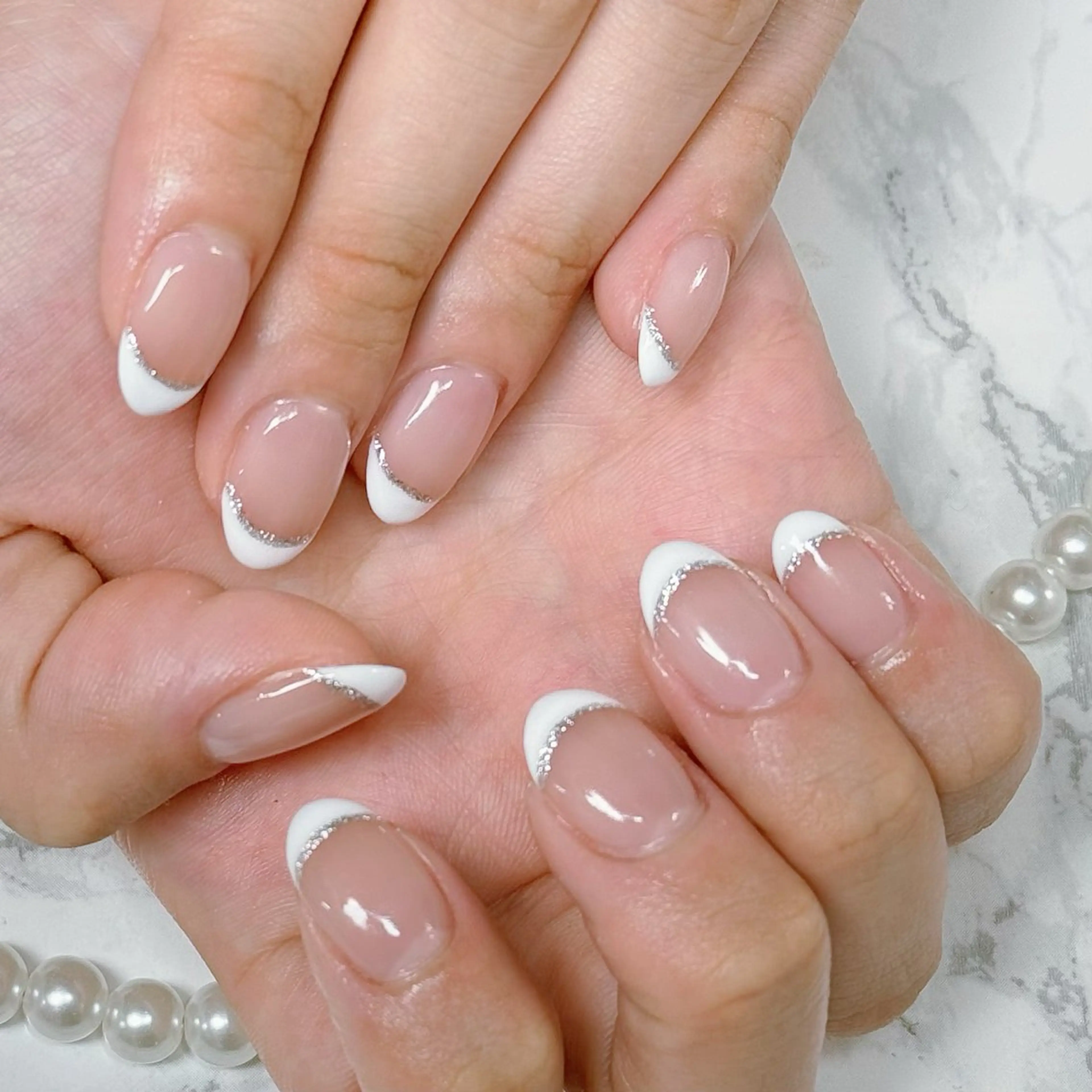 ネイル Hana NAIL所属・🩵 Rin🩵のネイルデザイン