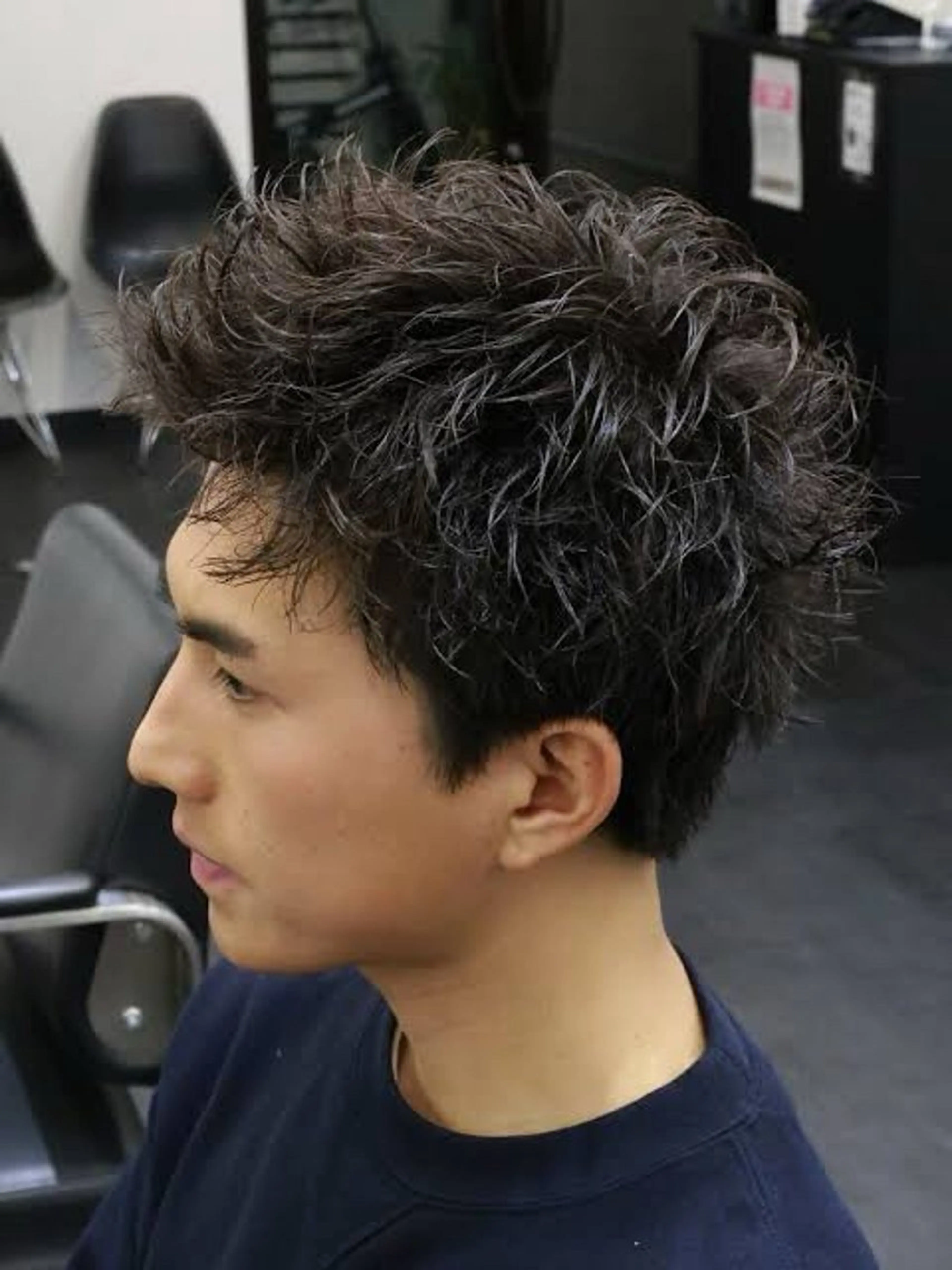 💫ミニモ限定価格💫　　　　　　　　　　　　　　　　　　　カット＋短髪パーマ🌀の写真