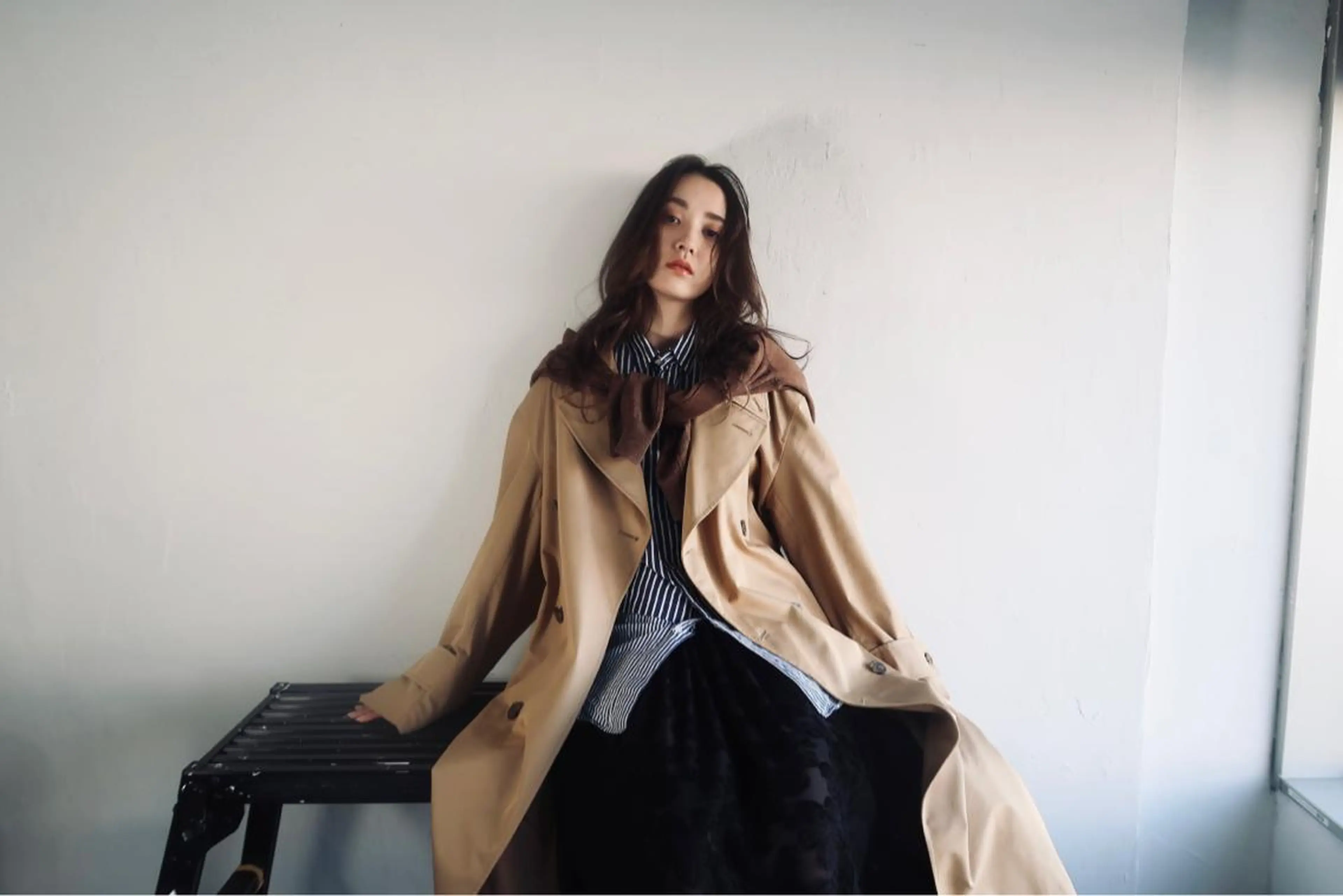 セミロング 西尾 隆介のヘアスタイル